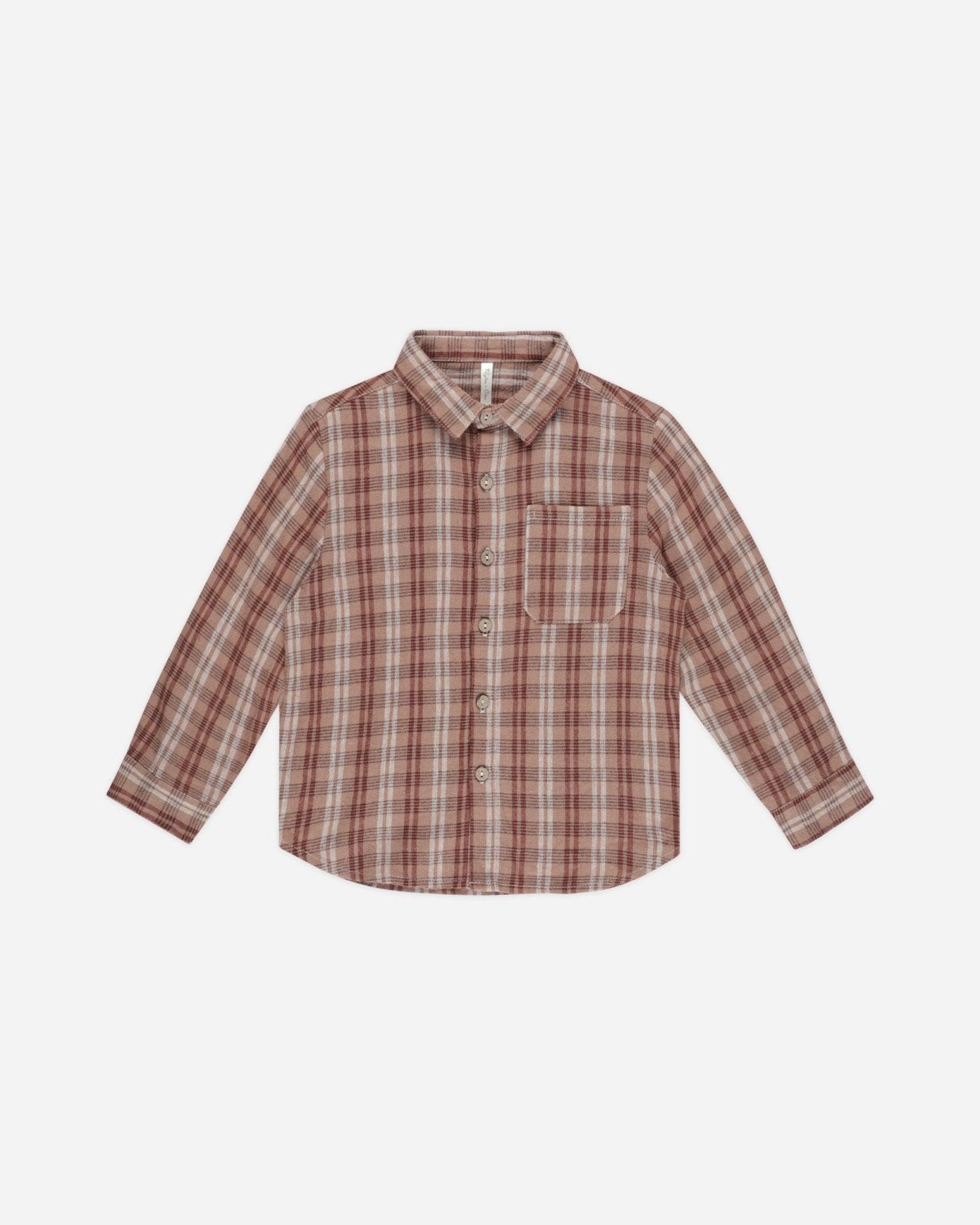 Collared Long Sleeve Shirt || Autumn Plaid - Rylee + Cru Canada