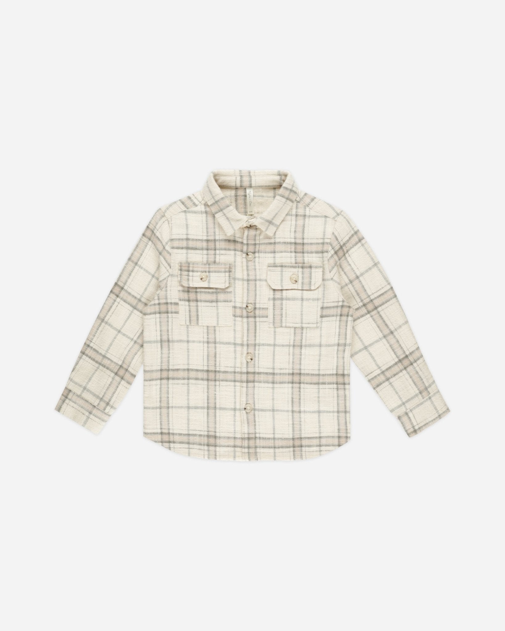 Collared Long Sleeve Shirt || Rustic Plaid - Rylee + Cru Canada