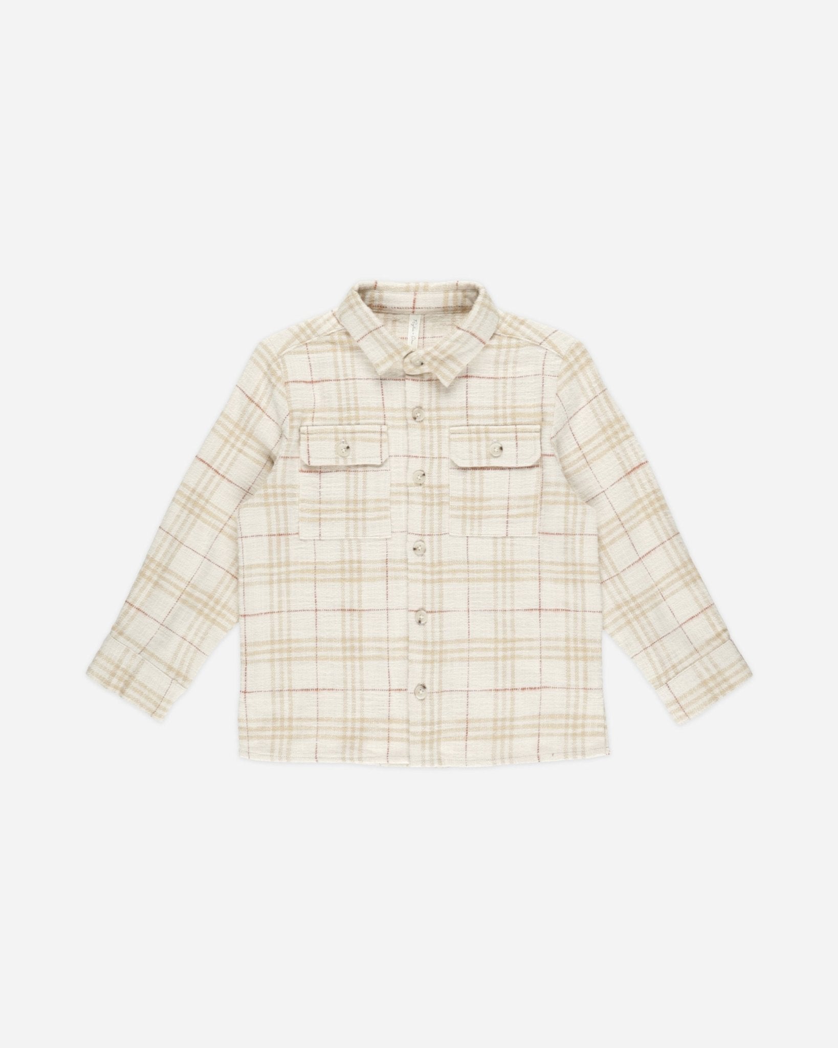 Collared Long Sleeve Shirt || Vintage Plaid - Rylee + Cru Canada