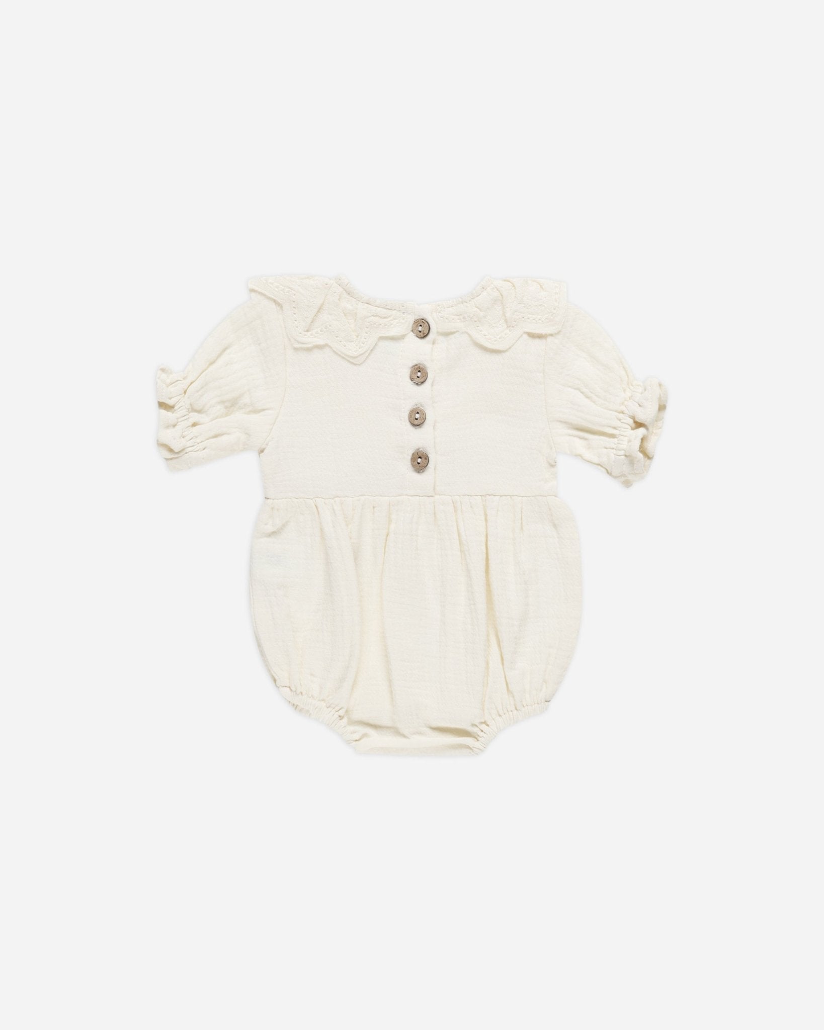 Collared Romper || Ivory - Rylee + Cru Canada