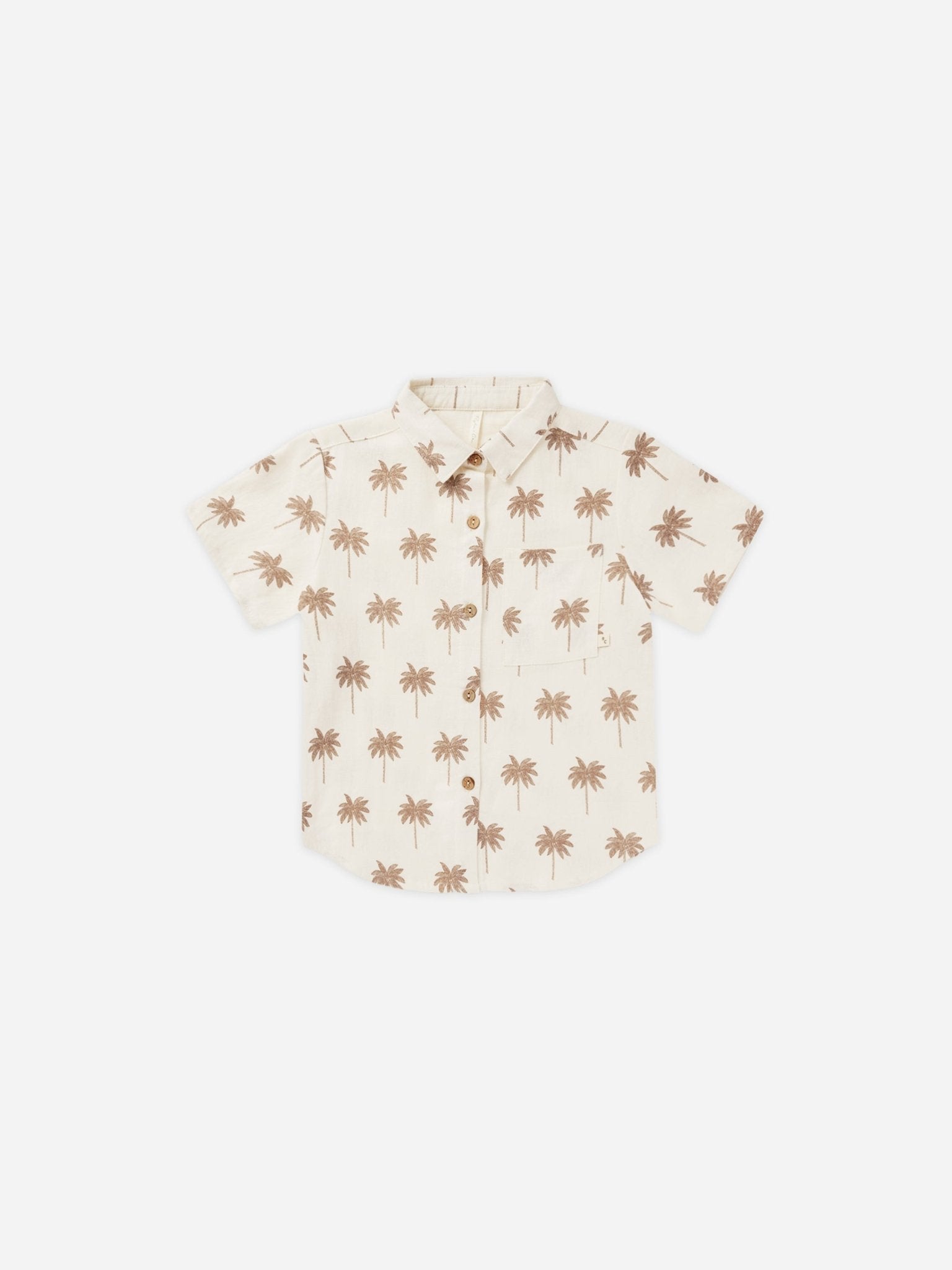 Collared Short Sleeve Shirt || Paradise - Rylee + Cru Canada