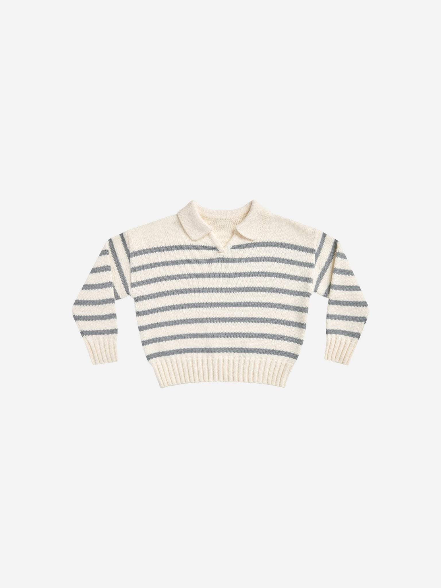 Collared Sweater || Stripe - Rylee + Cru Canada