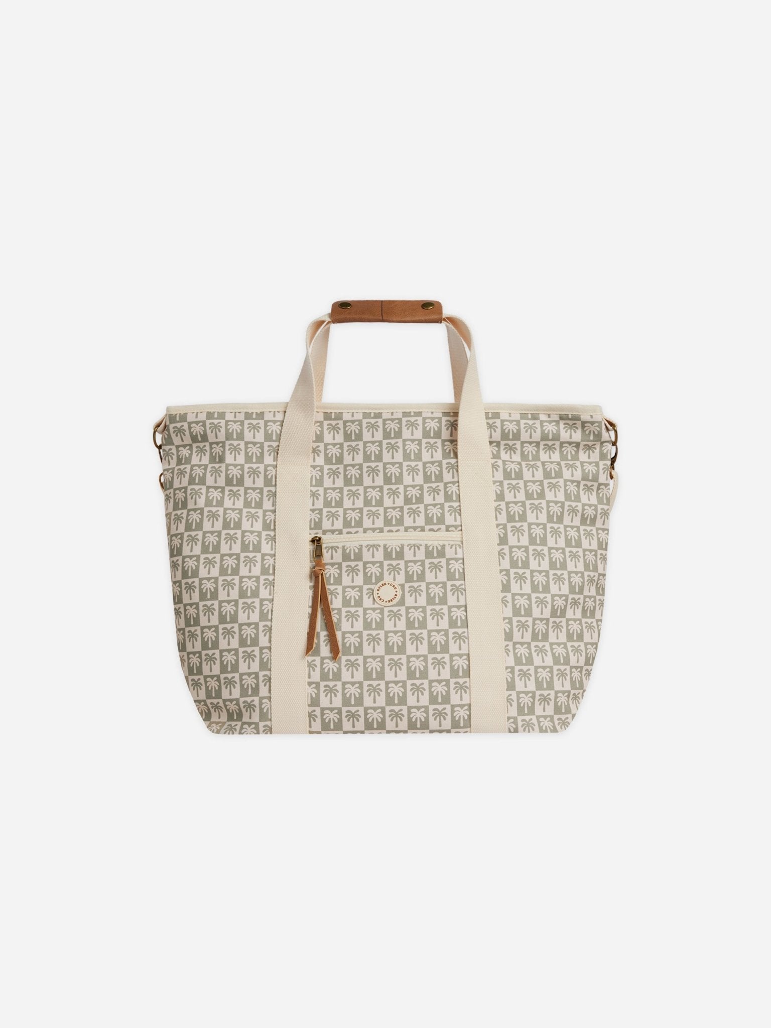 Cooler Tote || Palm Check - Rylee + Cru Canada