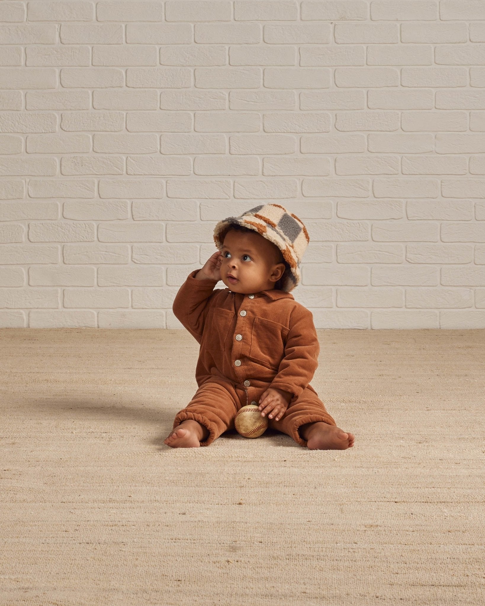 Cord Baby Jumpsuit || Spice - Rylee + Cru Canada