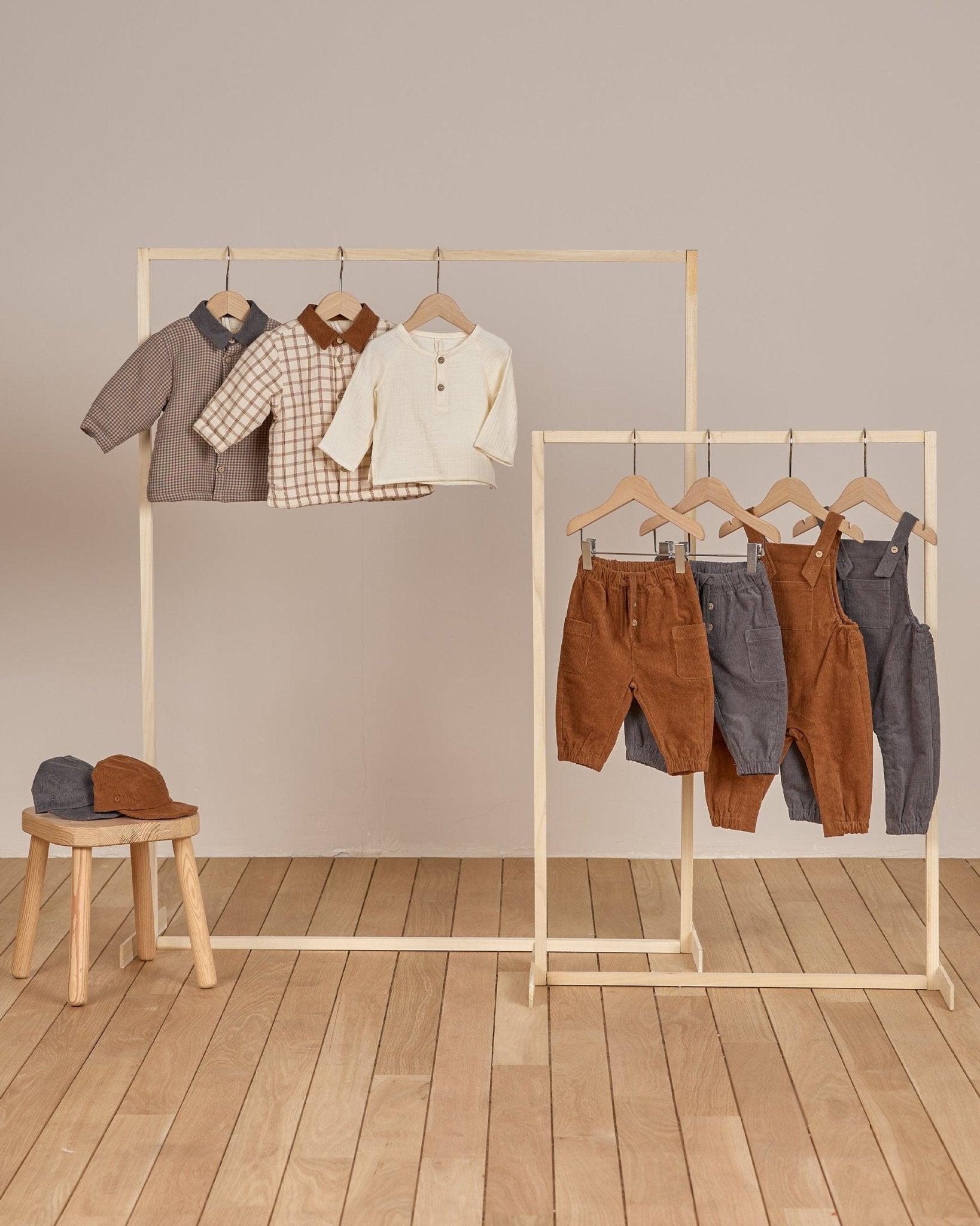 Corduroy Baby Overalls || Indigo - Rylee + Cru Canada