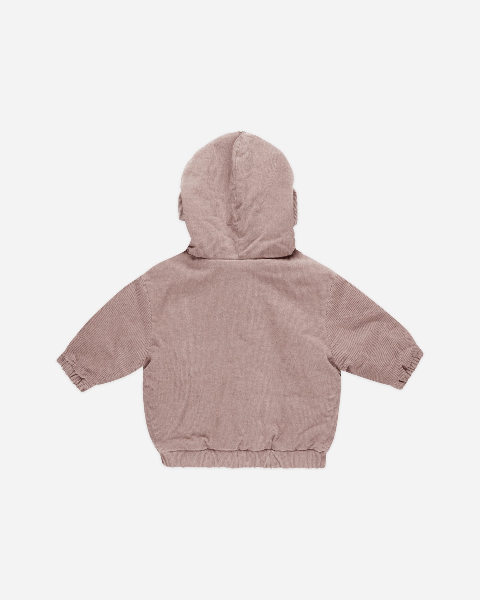 Corduroy Hooded Jacket || Mauve - Rylee + Cru Canada