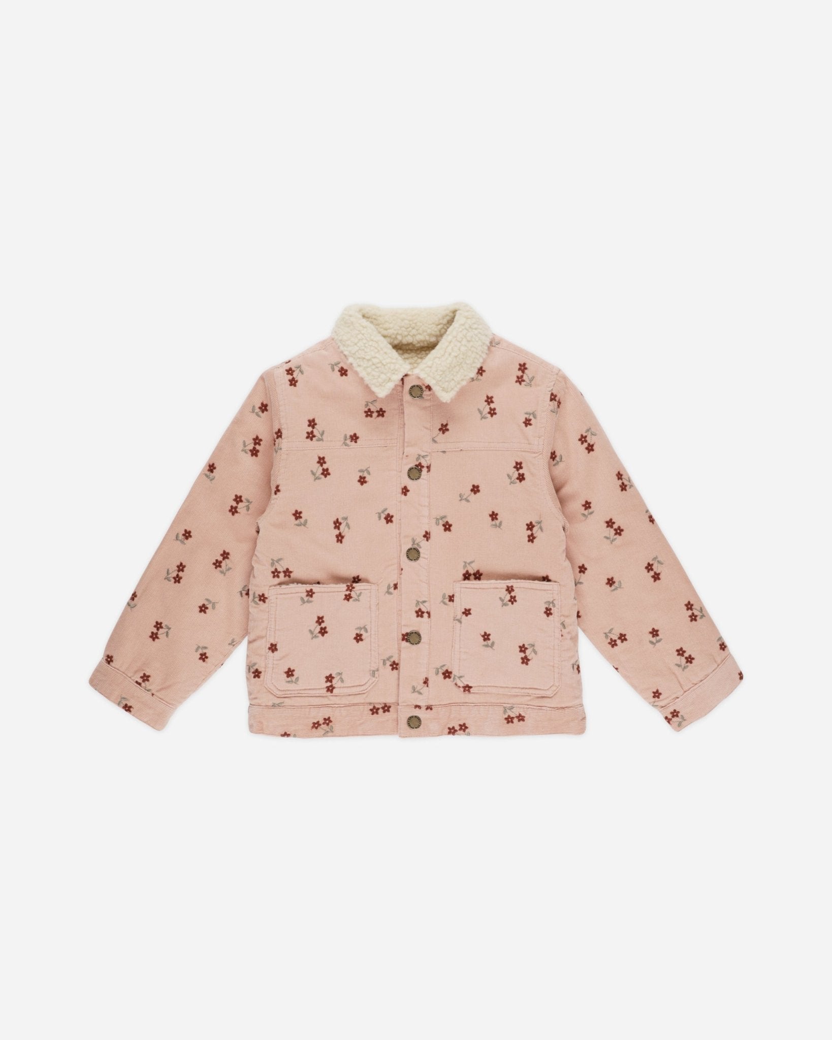 Corduroy Jacket || Blossom Embroidery - Rylee + Cru Canada