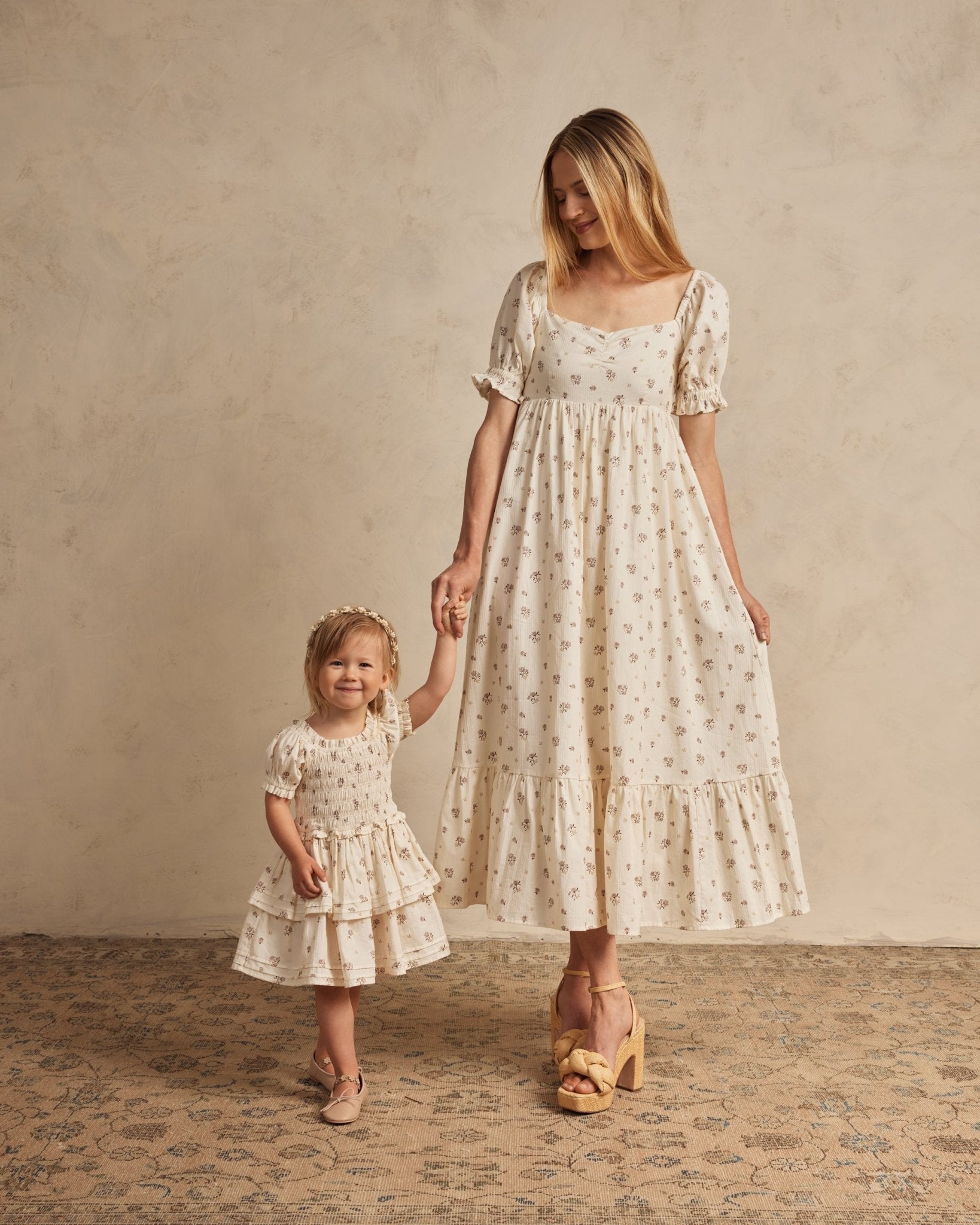 Cosette Dress || Rose Ditsy - Rylee + Cru Canada