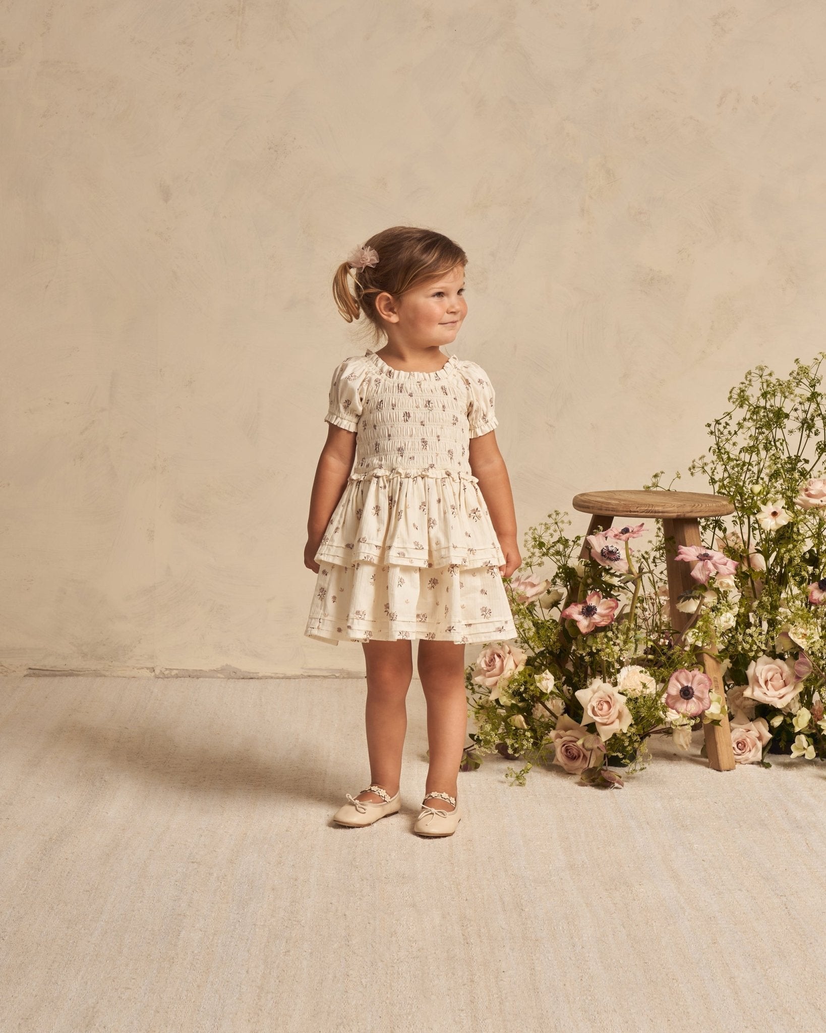 Cosette Dress || Rose Ditsy - Rylee + Cru Canada