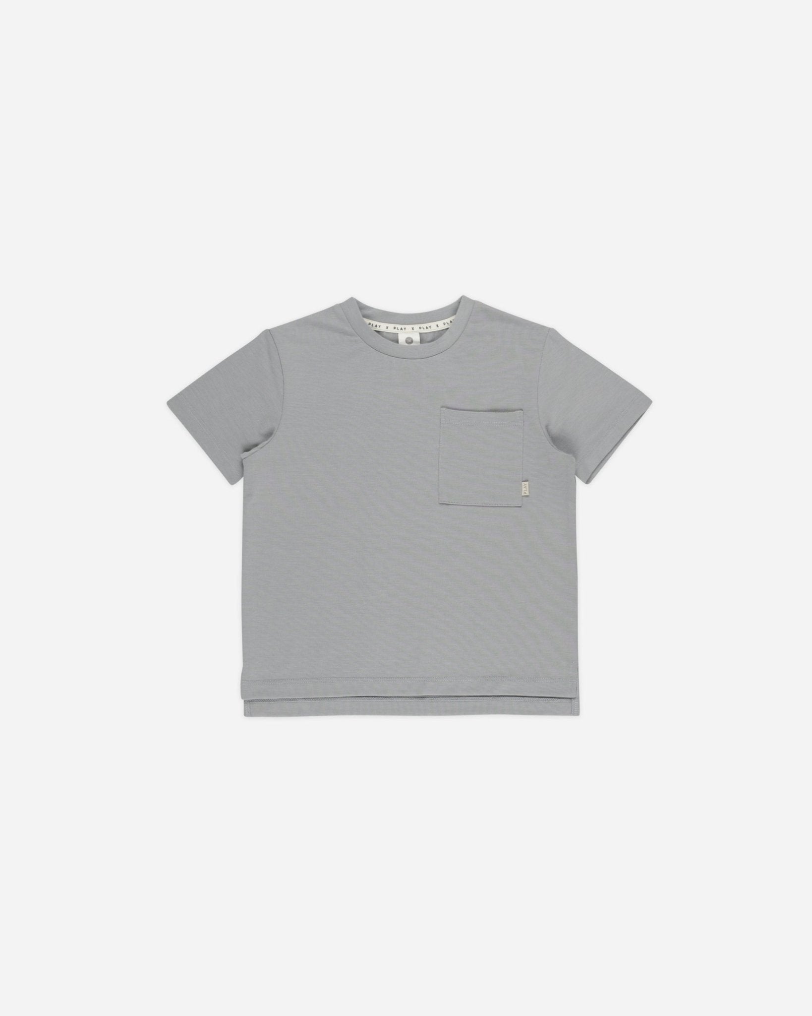 Cove Essential Pocket Tee | Dusty Blue - Rylee + Cru Canada