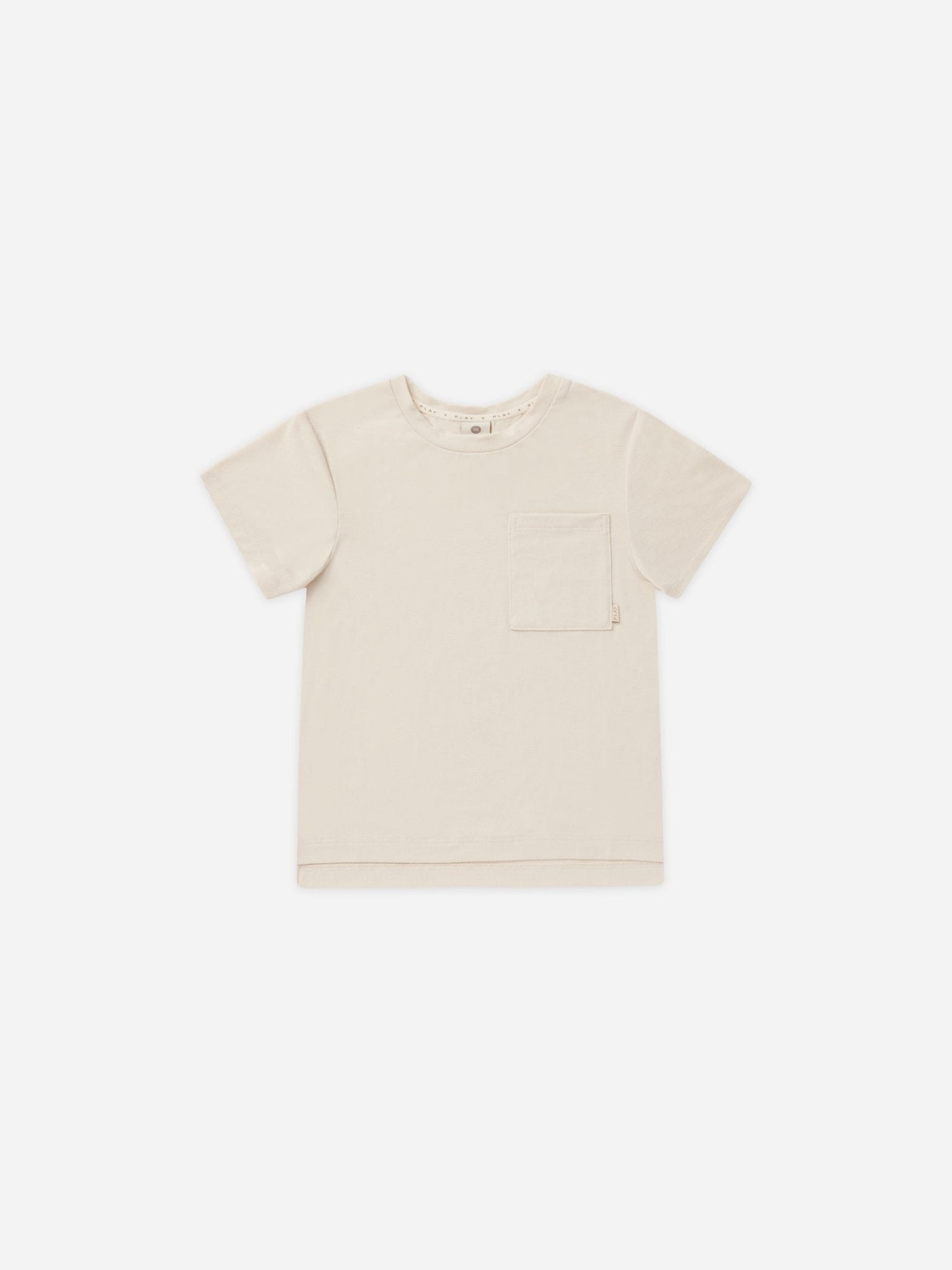 Cove Essential Pocket Tee || Stone - Rylee + Cru Canada