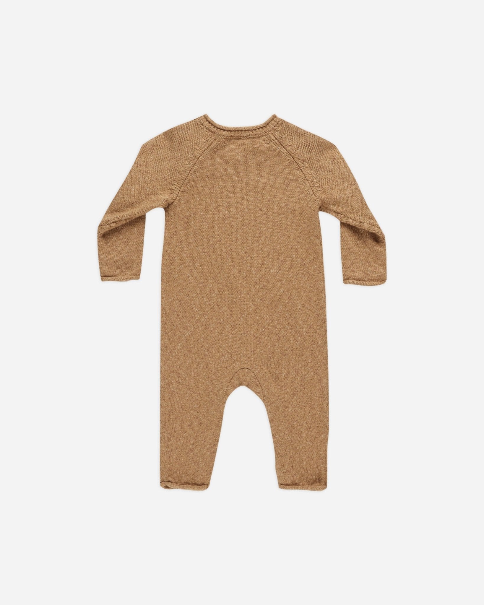 Cozy Heather Knit Jumpsuit || Speckled Golden - Rylee + Cru Canada