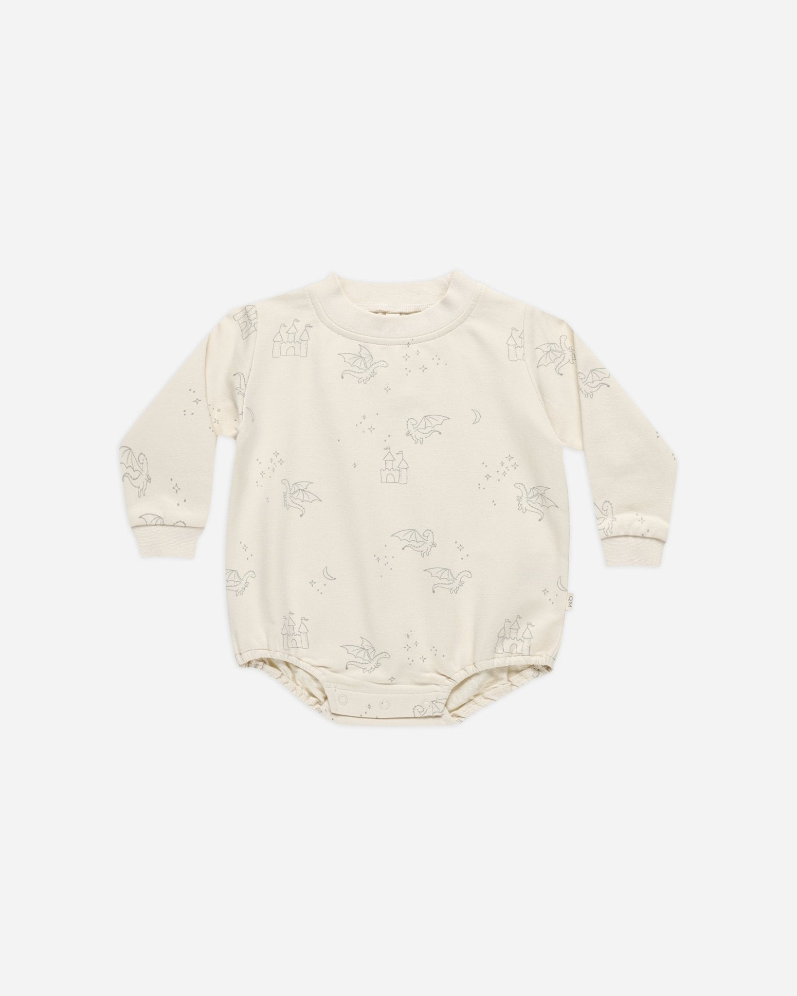 Crewneck Bubble Romper || Dragons - Rylee + Cru Canada