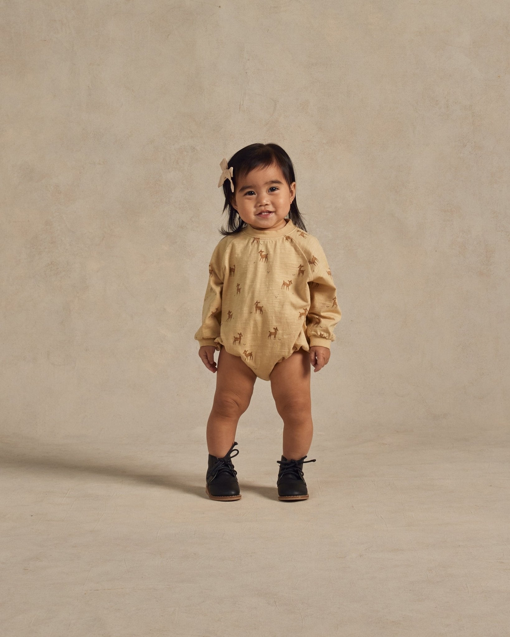 Crewneck Romper || Deer - Rylee + Cru Canada