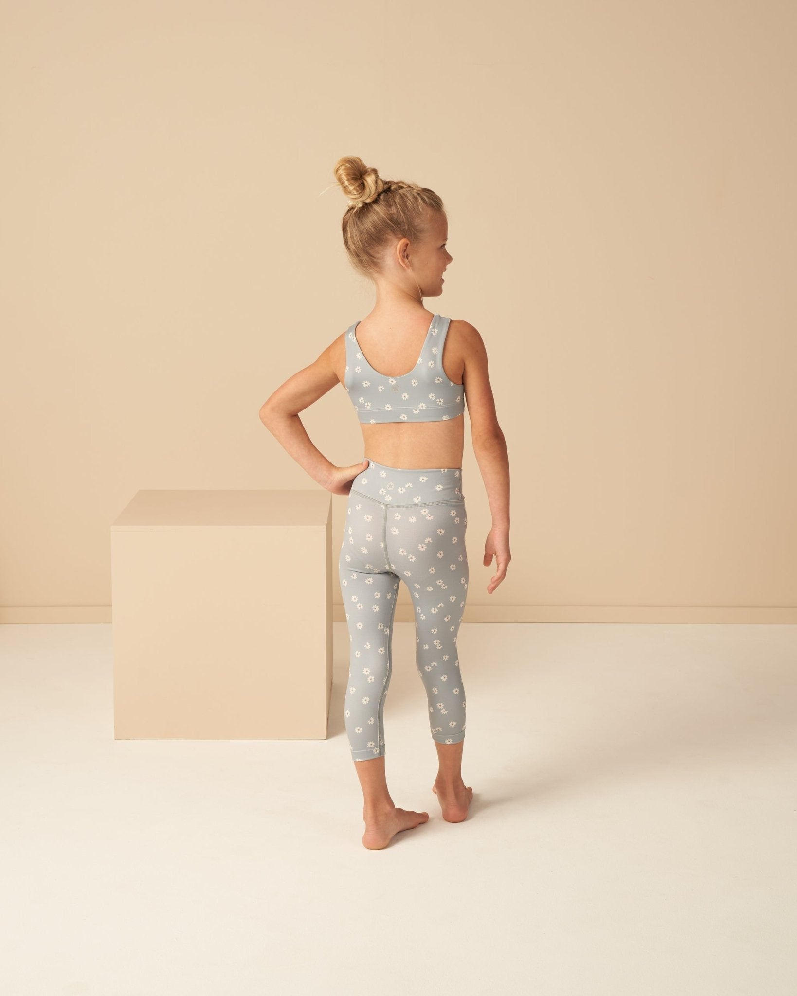 Criss Cross Legging || Blue Daisy - Rylee + Cru Canada