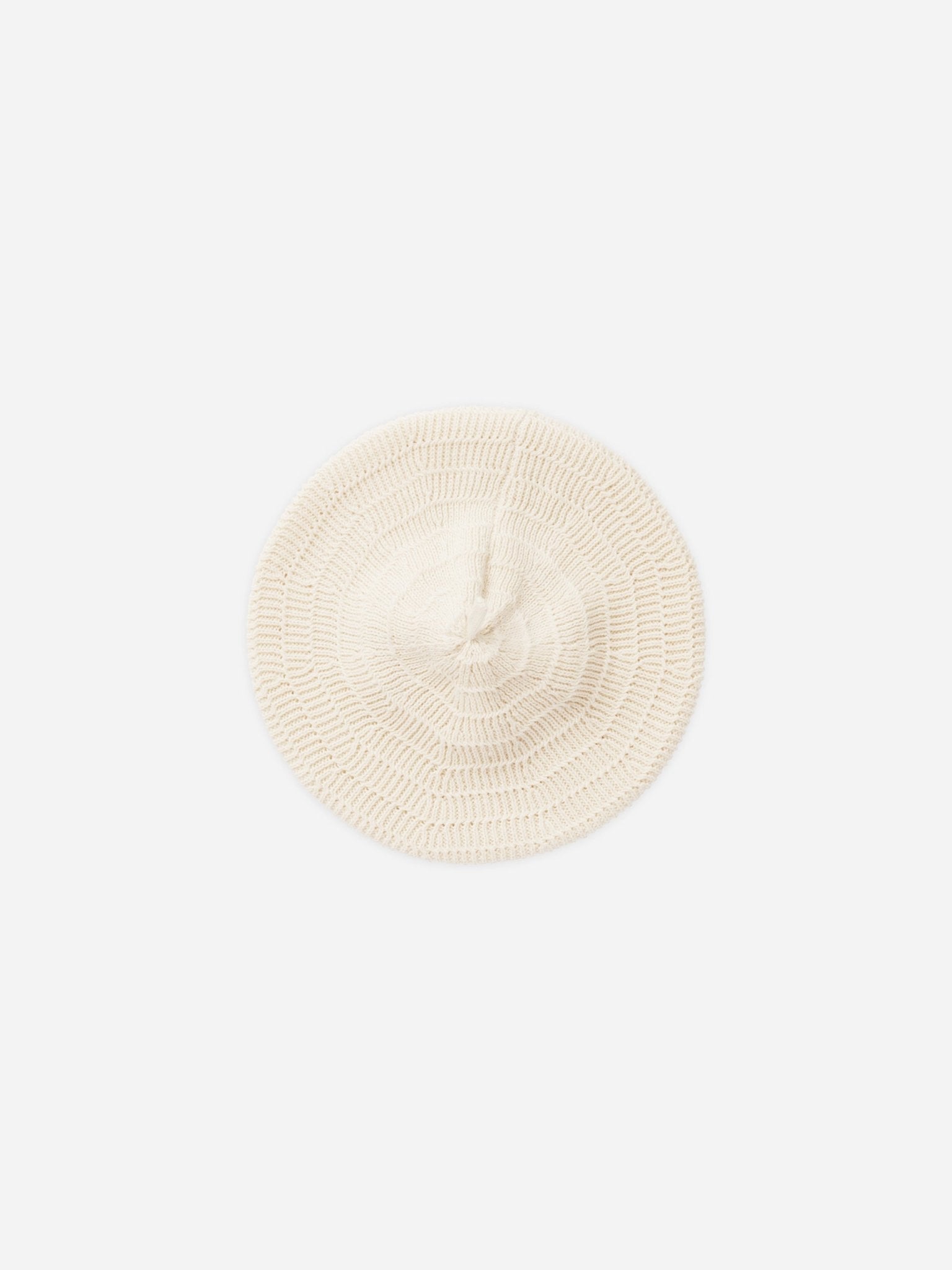 Crochet Beret || Natural - Rylee + Cru Canada