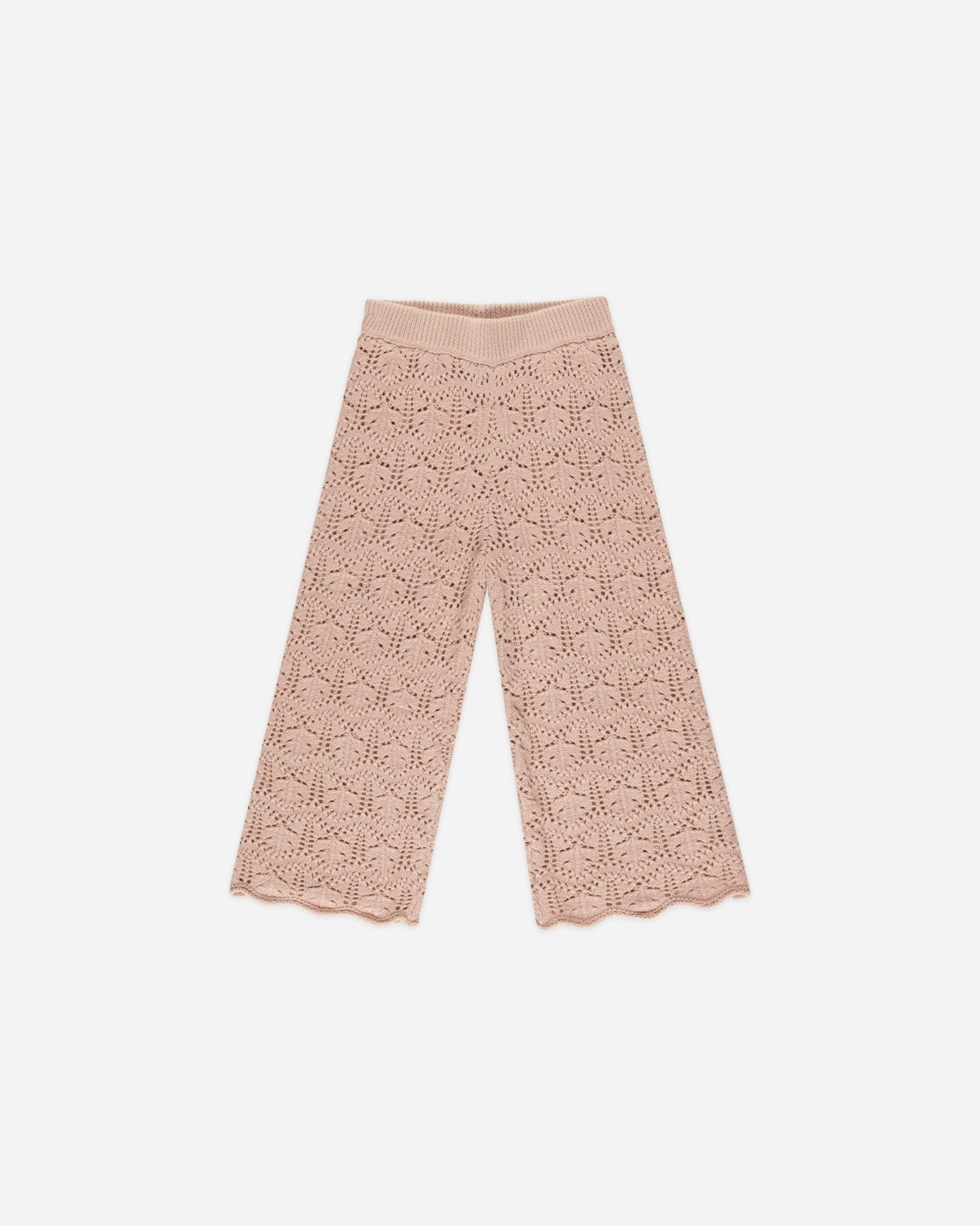 Crochet Knit Pant || Rose - Rylee + Cru Canada