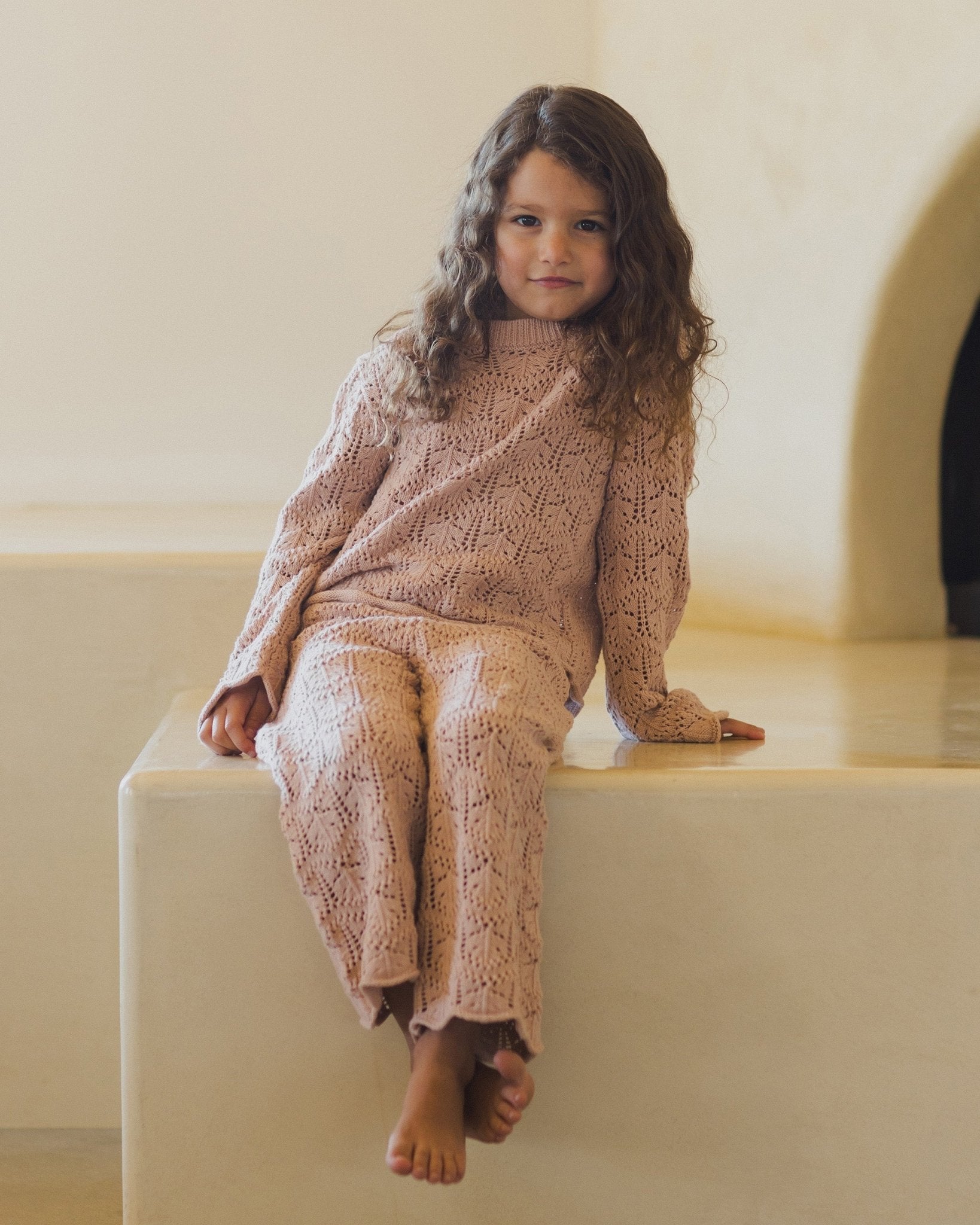 Crochet Knit Pullover || Rose - Rylee + Cru Canada