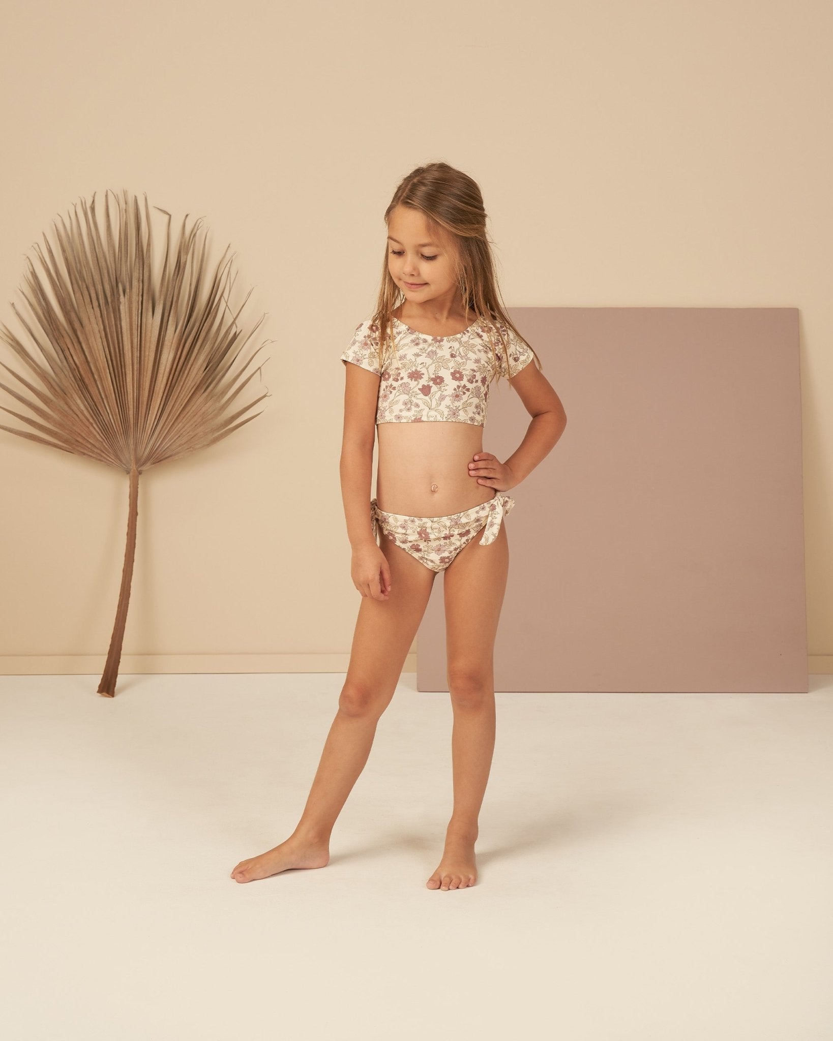 Cropped Rash Guard Set || Bloom - Rylee + Cru Canada