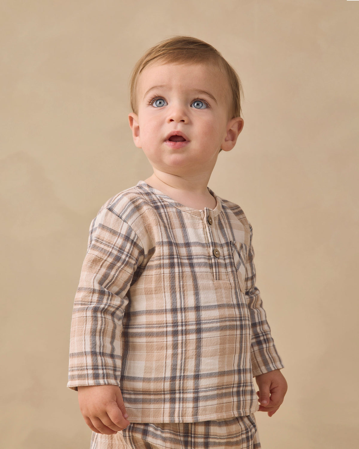 Rory Shirt Fall Plaid - Rylee + Cru | Kids Clothes | Trendy Baby Clothes | Modern Infant Outfits |