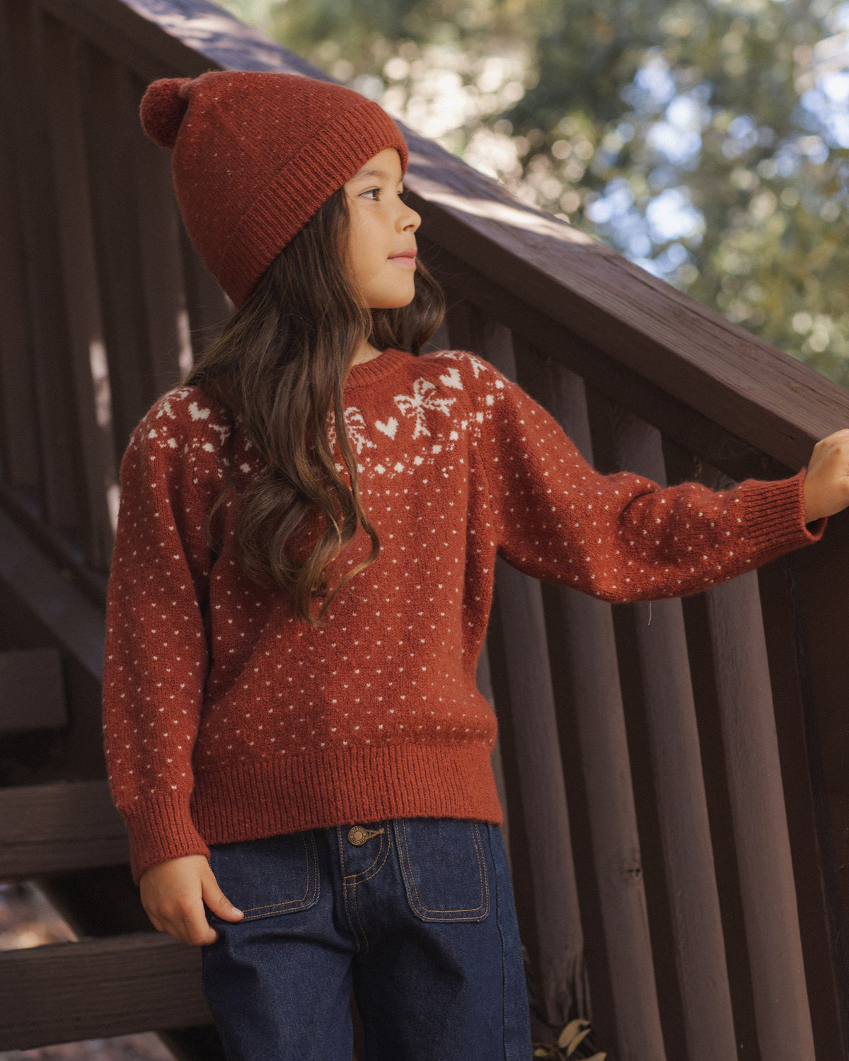 Beanie Ruby Birdseye - Rylee + Cru | Kids Clothes | Trendy Baby Clothes | Modern Infant Outfits |