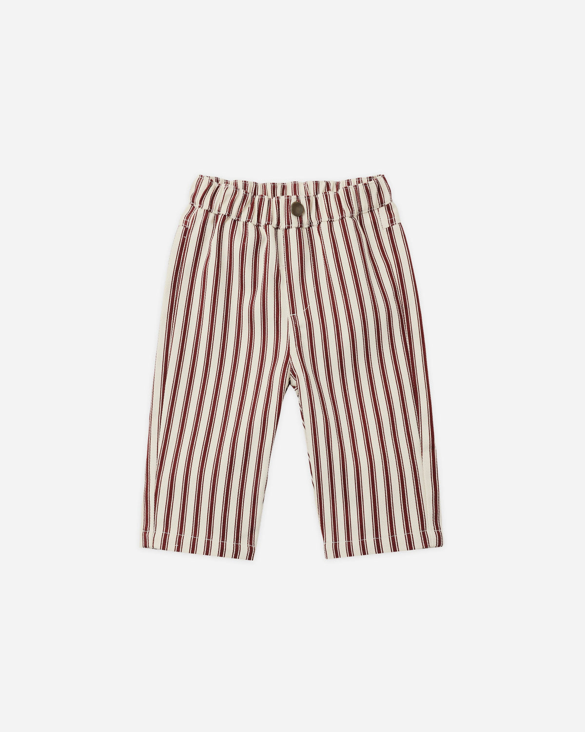 Grayson Pant Black Cherry Pinstripe - Rylee + Cru | Kids Clothes | Trendy Baby Clothes | Modern Infant Outfits |