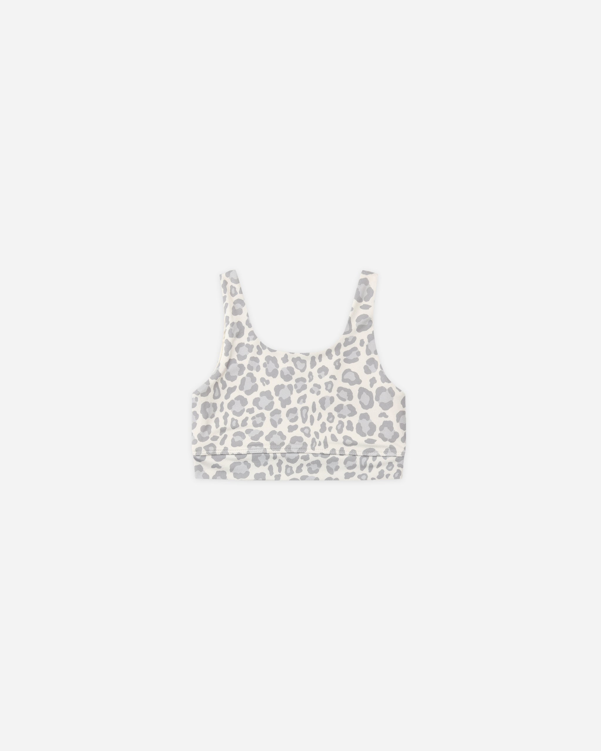 Swift Sports Bra Blue Leopard - Rylee + Cru | Kids Clothes | Trendy Baby Clothes | Modern Infant Outfits |