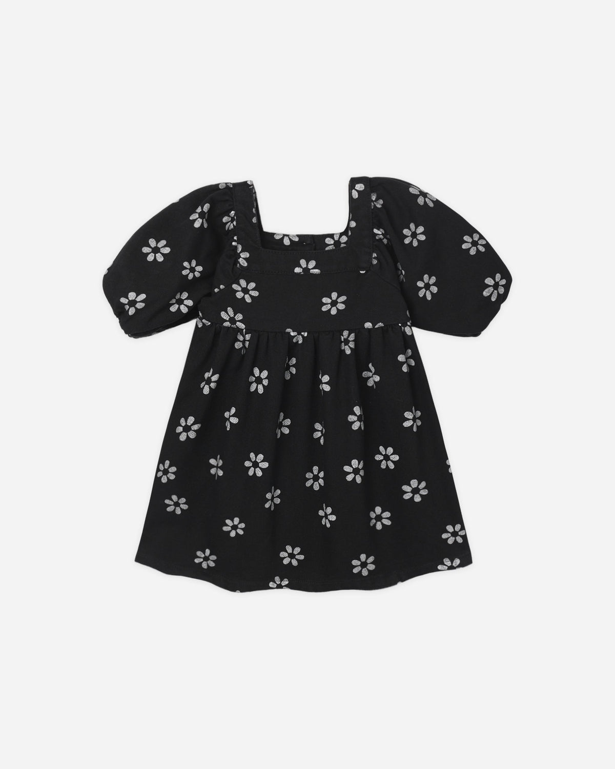 Gretta Babydoll Dress Black Daisy - Rylee + Cru | Kids Clothes | Trendy Baby Clothes | Modern Infant Outfits |