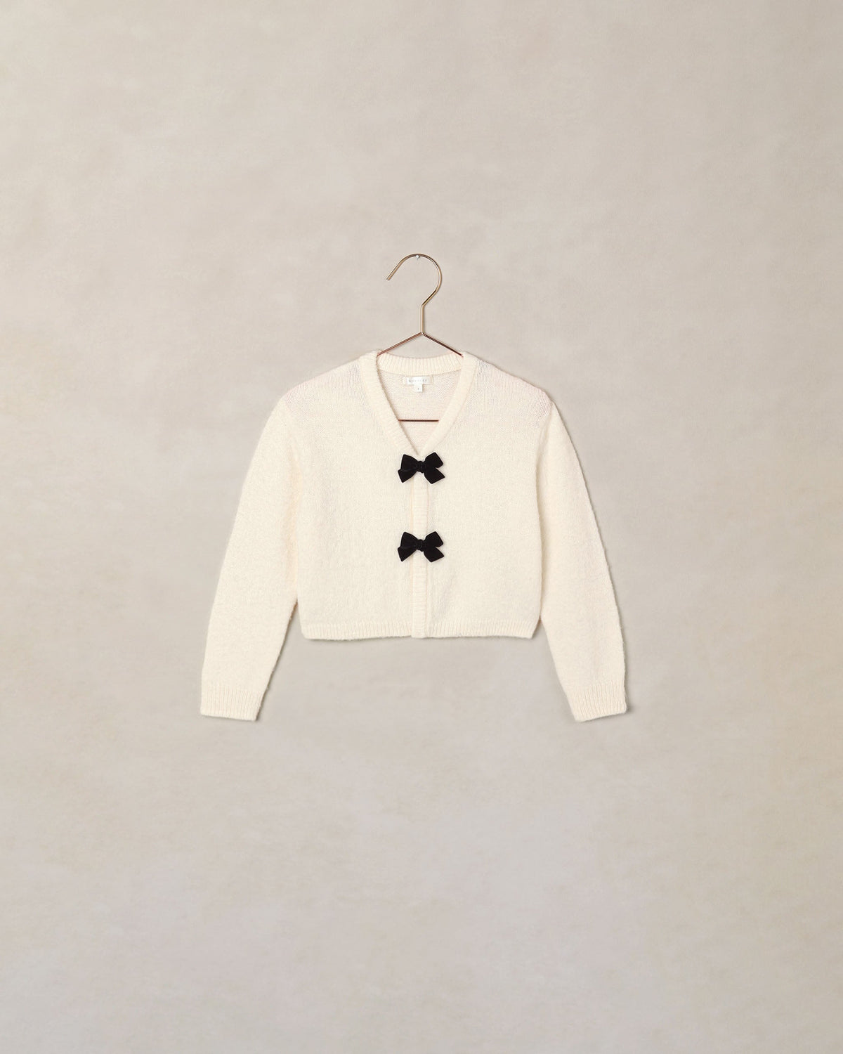 Bow Cardigan Ivory