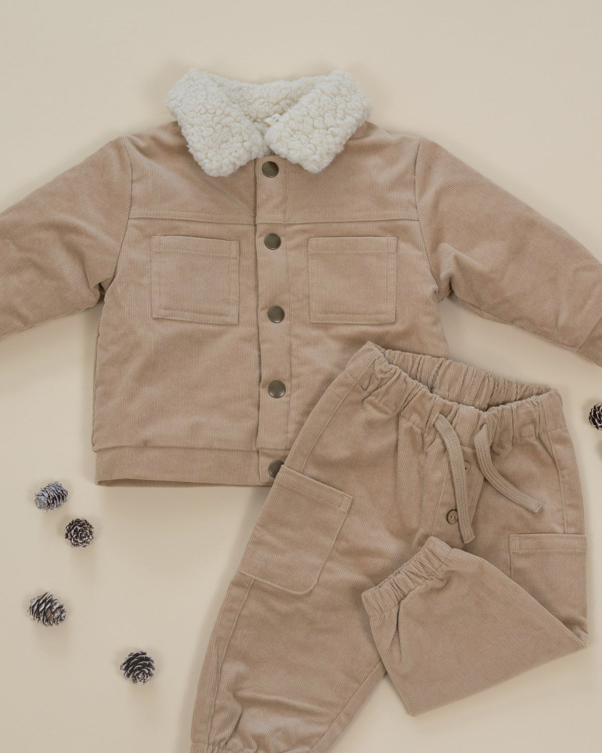 Ezrah Jacket Latte - Rylee + Cru | Kids Clothes | Trendy Baby Clothes | Modern Infant Outfits |