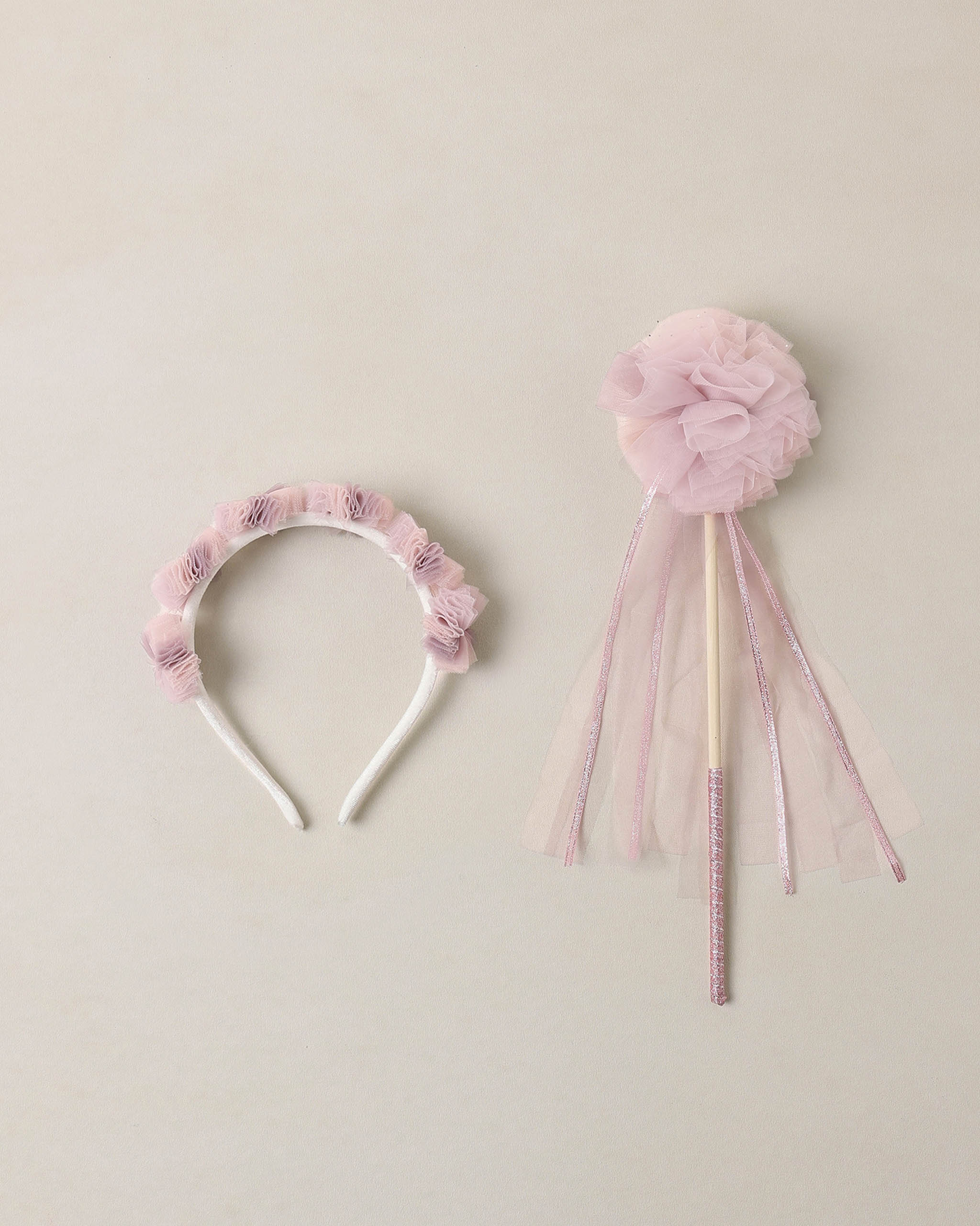 Pom Pom Crown + Wand Sugar Plum - Rylee + Cru | Kids Clothes | Trendy Baby Clothes | Modern Infant Outfits |