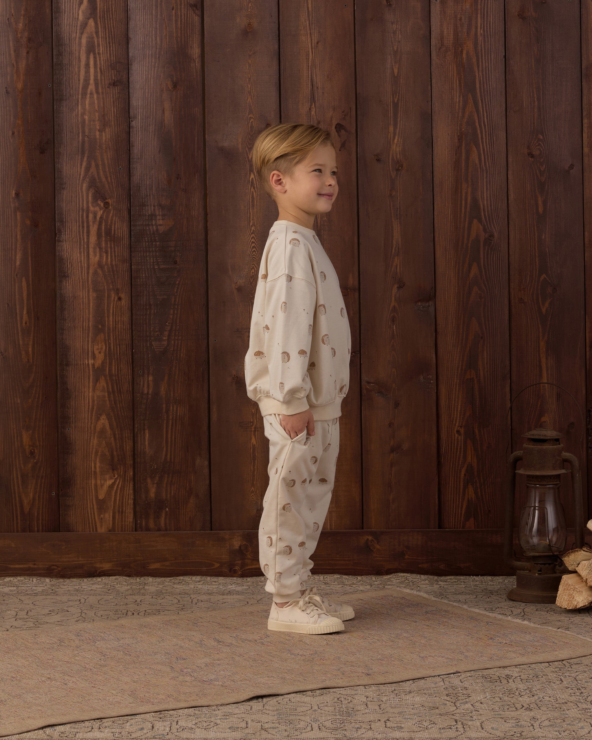 Jogger Sweatpant Hedgehog - Rylee + Cru | Kids Clothes | Trendy Baby Clothes | Modern Infant Outfits |