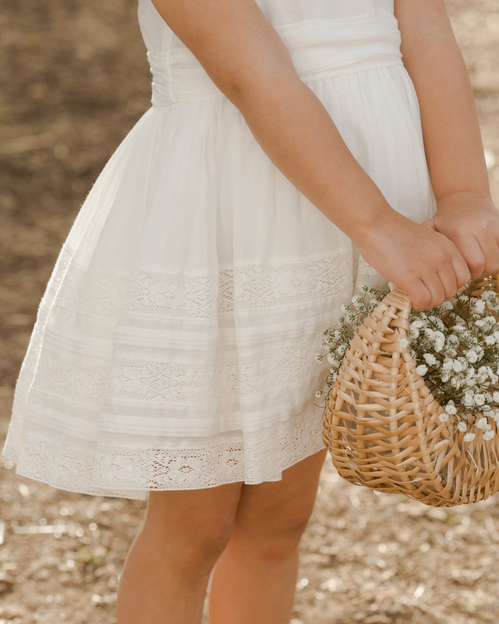 Dahlia Dress || White - Rylee + Cru Canada