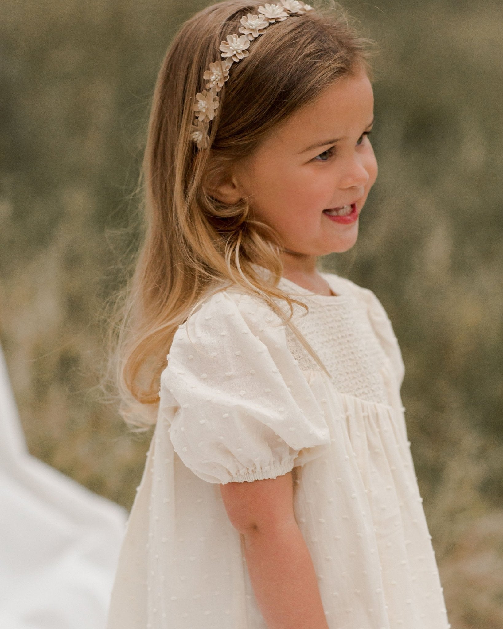 Daphne Dress || Natural - Rylee + Cru Canada