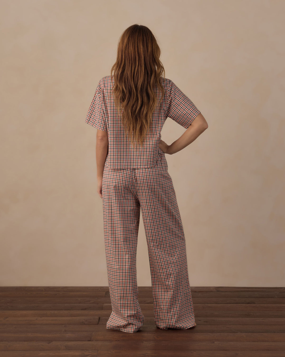 Women's Woven Pajama Set Holiday Gingham - Rylee + Cru | Kids Clothes | Trendy Baby Clothes | Modern Infant Outfits |
