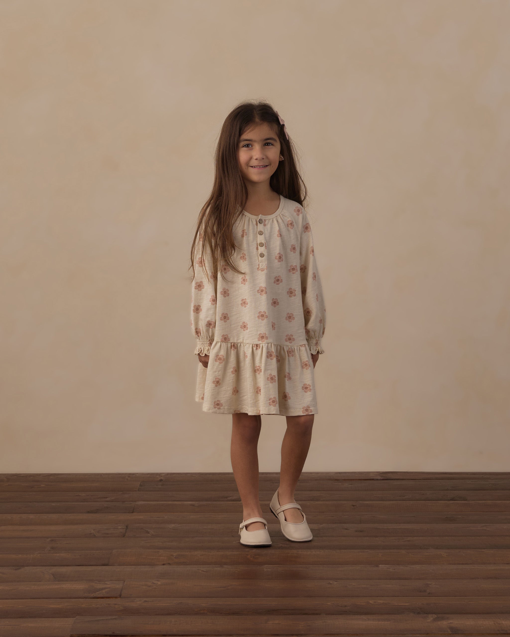 Swing Dress Pink Daisies - Rylee + Cru | Kids Clothes | Trendy Baby Clothes | Modern Infant Outfits |
