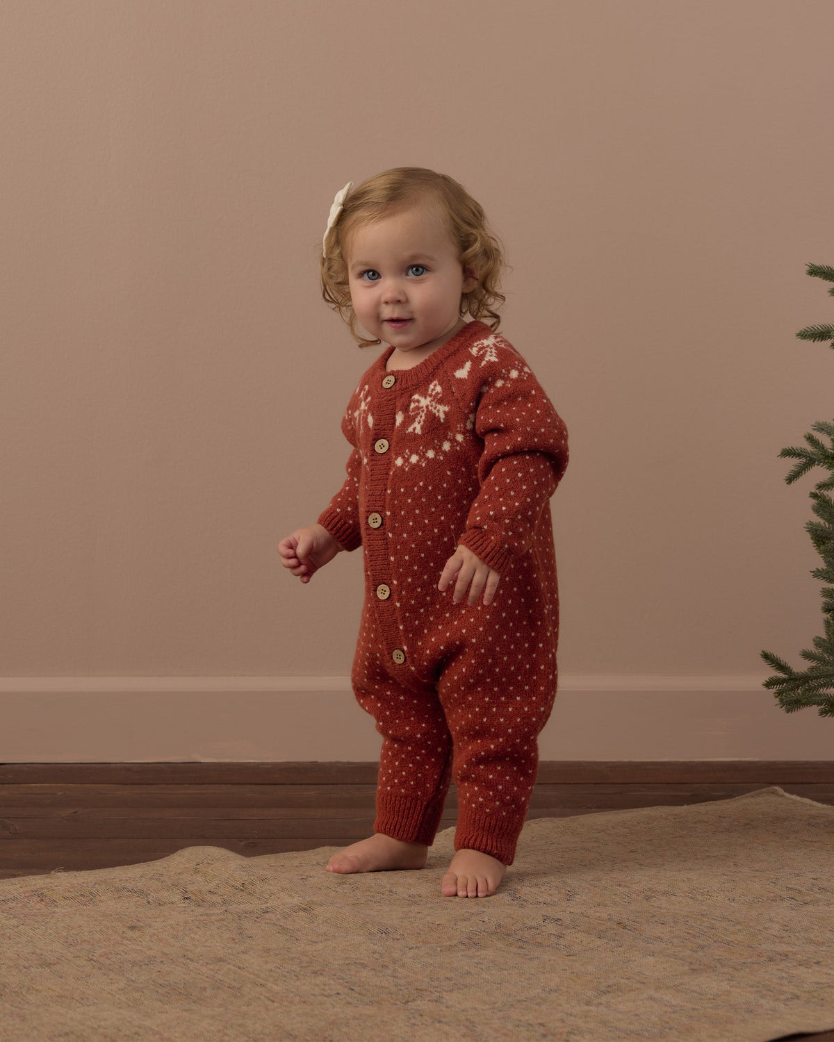 Fair Isle Romper Ruby - Rylee + Cru | Kids Clothes | Trendy Baby Clothes | Modern Infant Outfits |