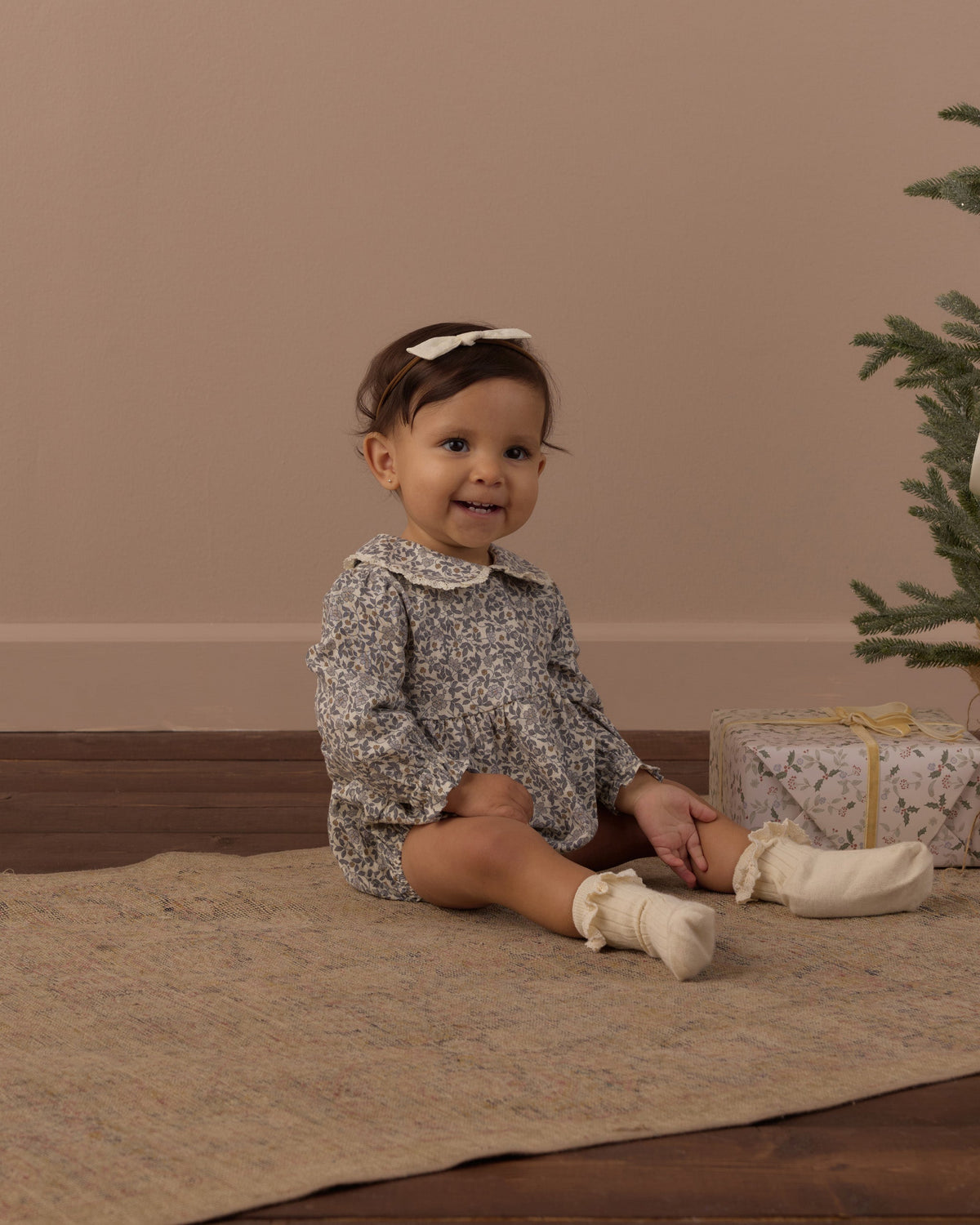 Little Knot Headband Ivory - Rylee + Cru | Kids Clothes | Trendy Baby Clothes | Modern Infant Outfits |
