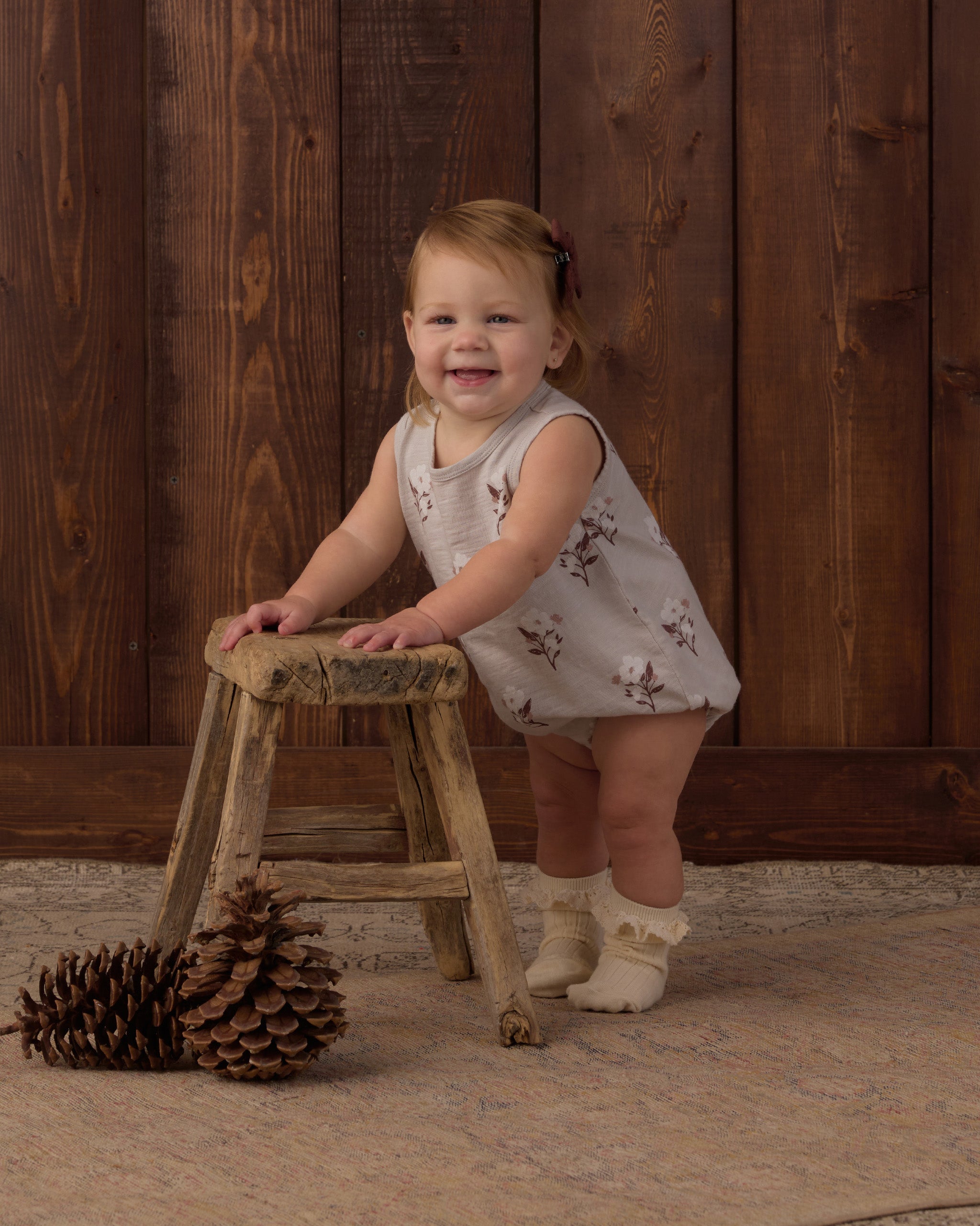 Bubble Onesie Wildflower - Rylee + Cru | Kids Clothes | Trendy Baby Clothes | Modern Infant Outfits |