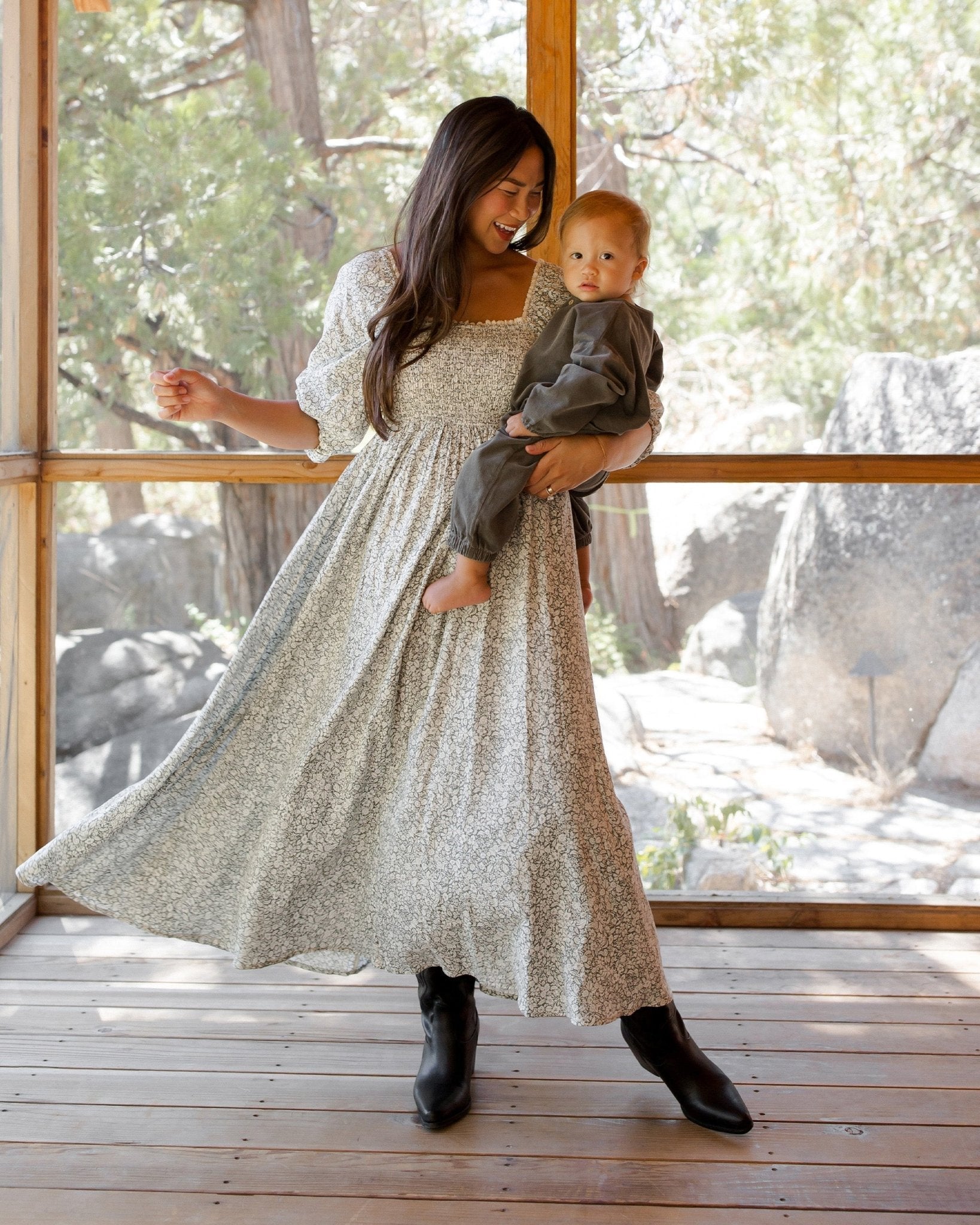 Della Dress | Green Meadow - Rylee + Cru Canada