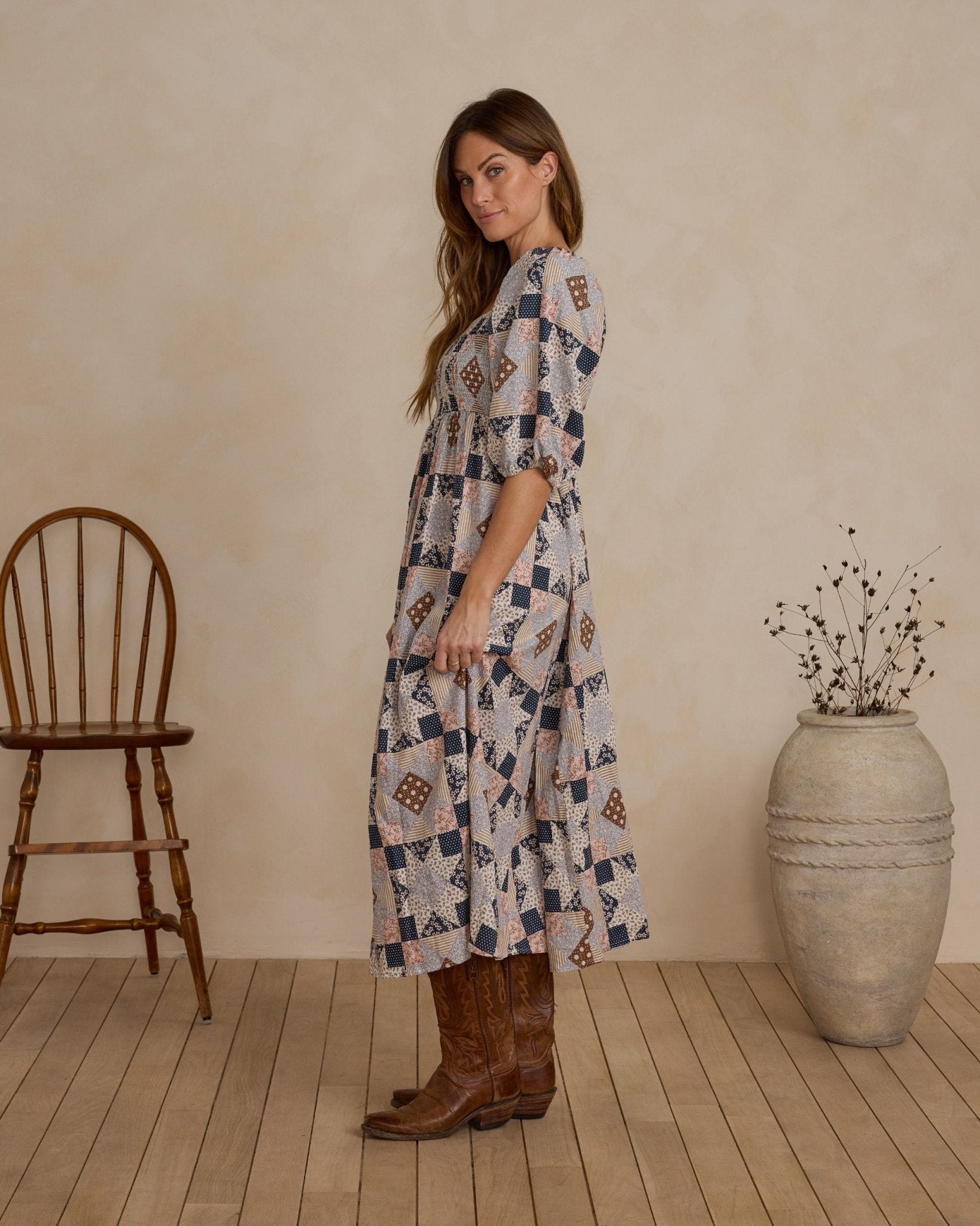 Della Dress | Patchwork - Rylee + Cru Canada
