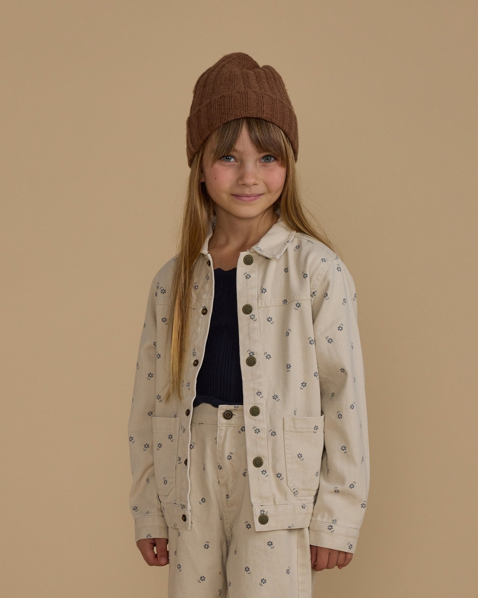 Denim Chore Coat || Blue Daisy - Rylee + Cru Canada