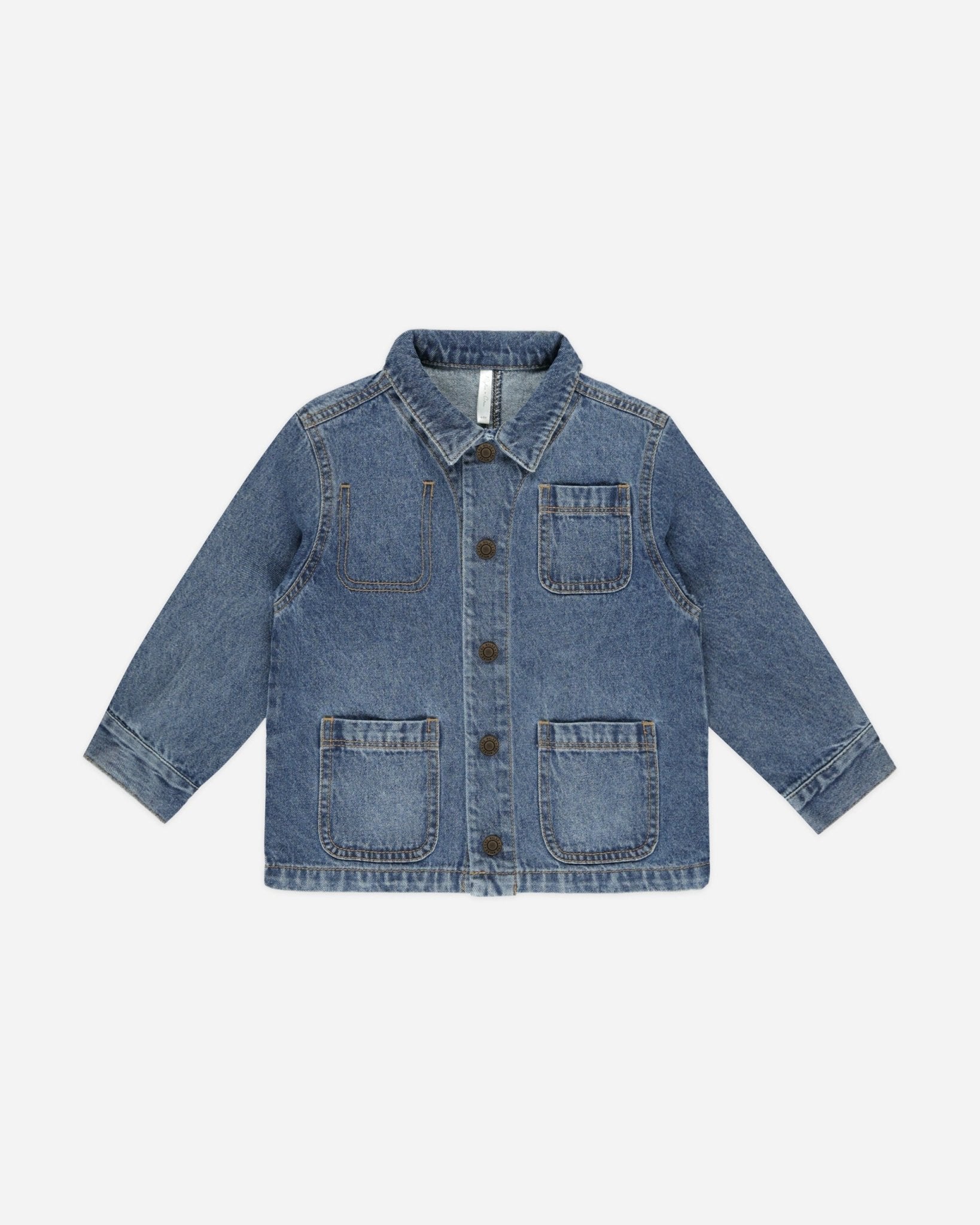 Denim Chore Coat || Indigo - Rylee + Cru Canada