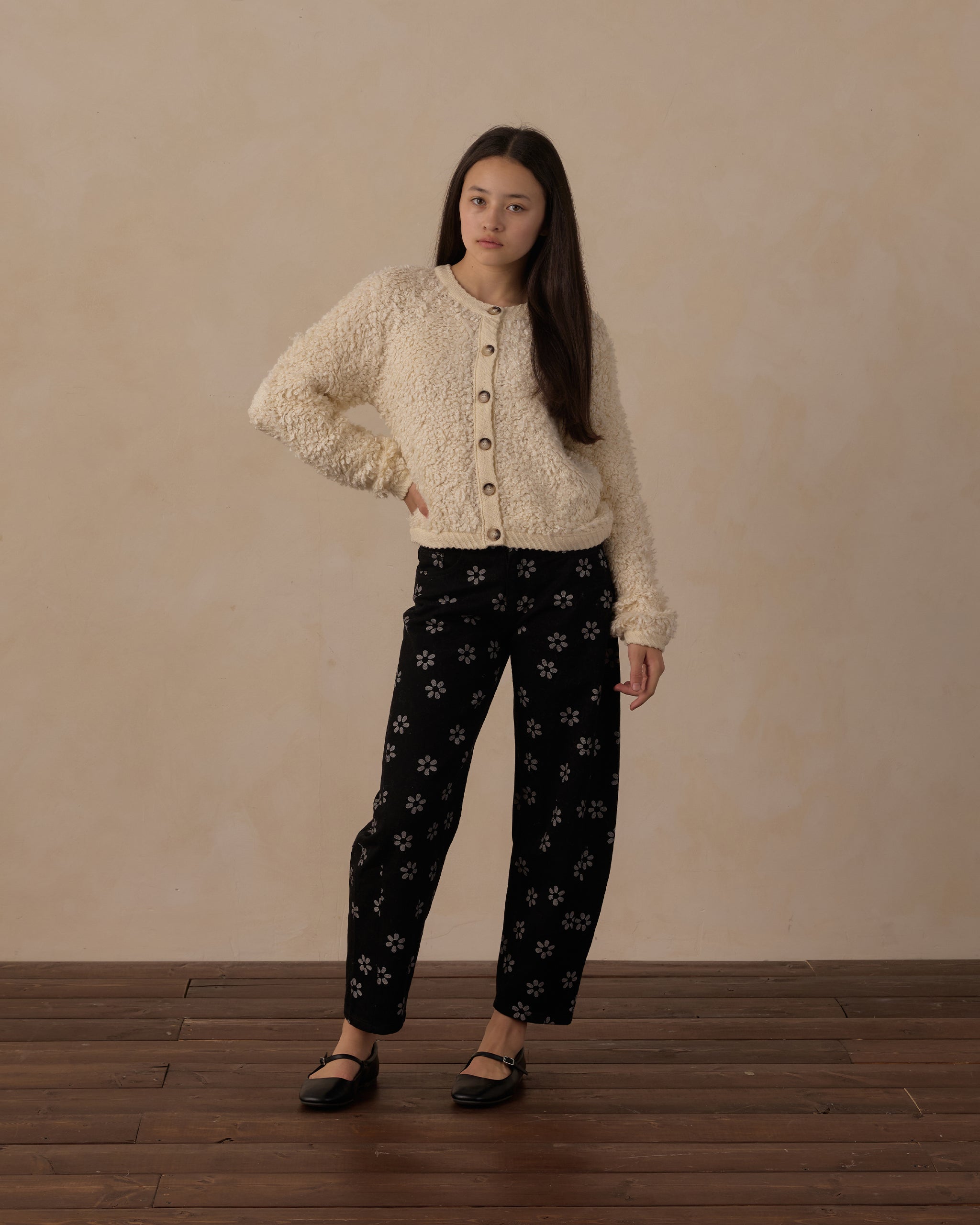 Teen Chloe Cardigan Natural - Rylee + Cru | Kids Clothes | Trendy Baby Clothes | Modern Infant Outfits |