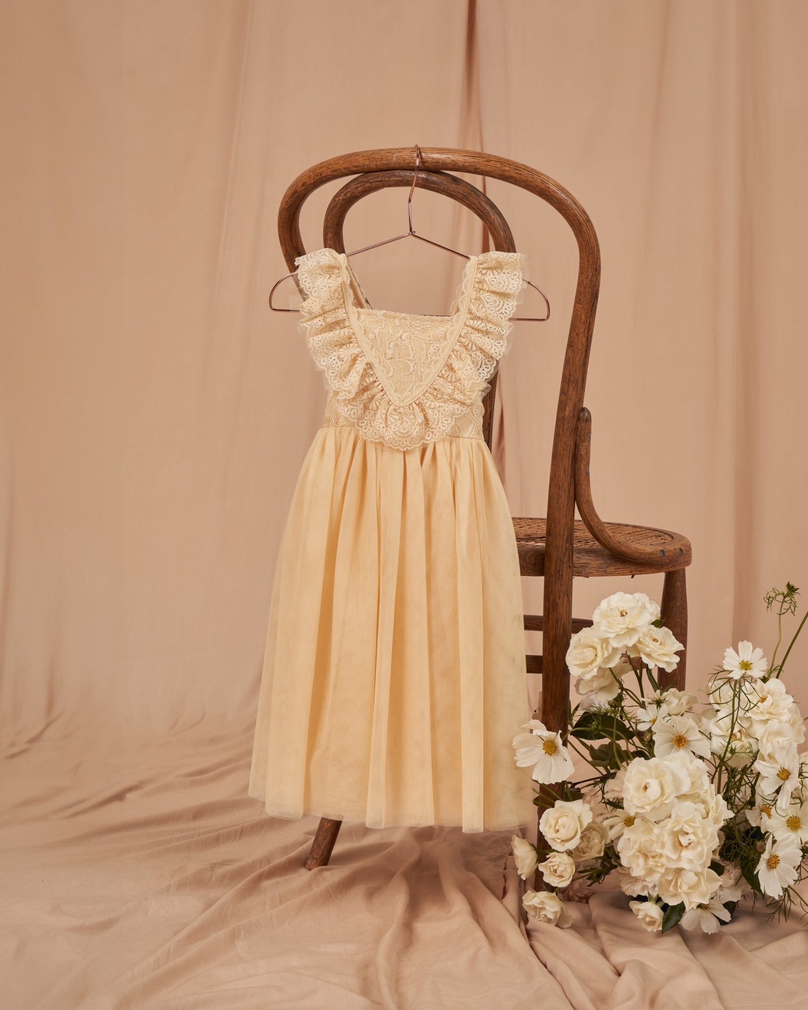 Dorthea Dress || Champagne - Rylee + Cru Canada