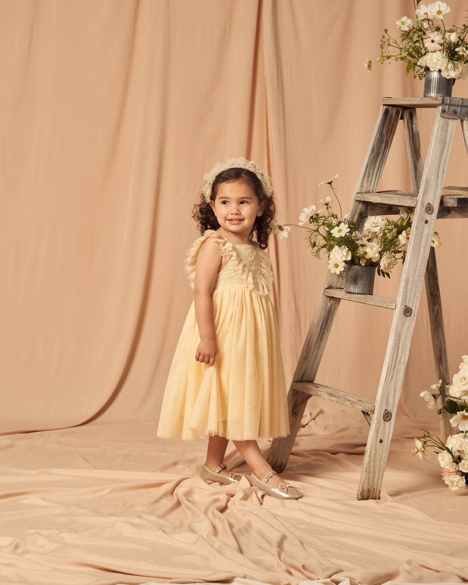 Dorthea Dress || Champagne - Rylee + Cru Canada