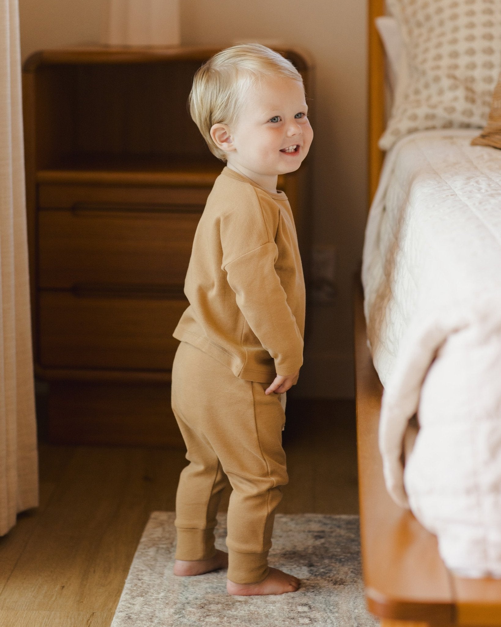 Drawstring Pant || Golden - Rylee + Cru Canada