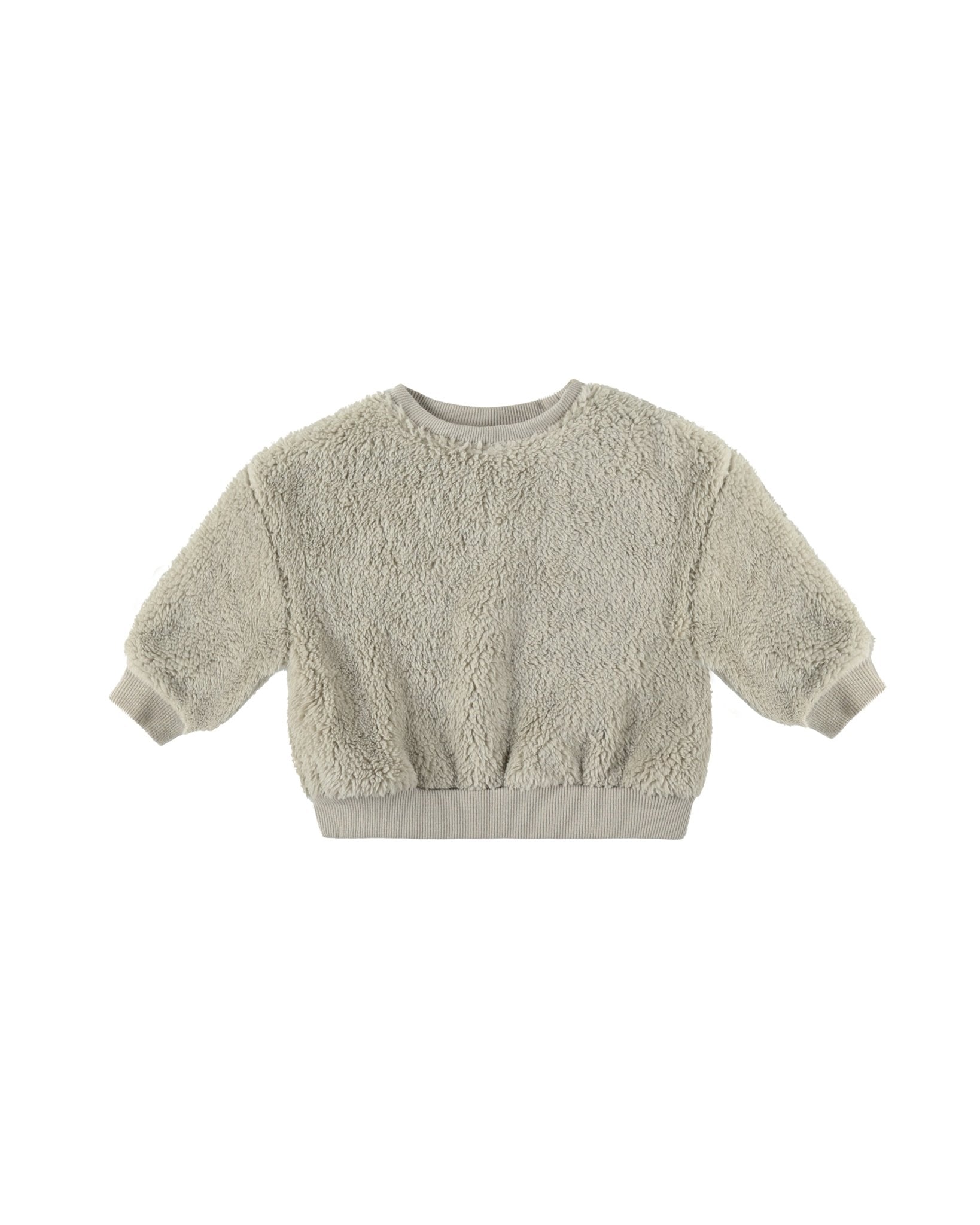 Drop Shoulder Sweatshirt || Pewter - Rylee + Cru Canada