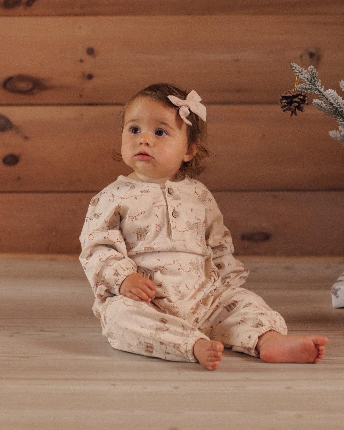 Bows, Set of 2 Antique - Rylee + Cru | Kids Clothes | Trendy Baby Clothes | Modern Infant Outfits |