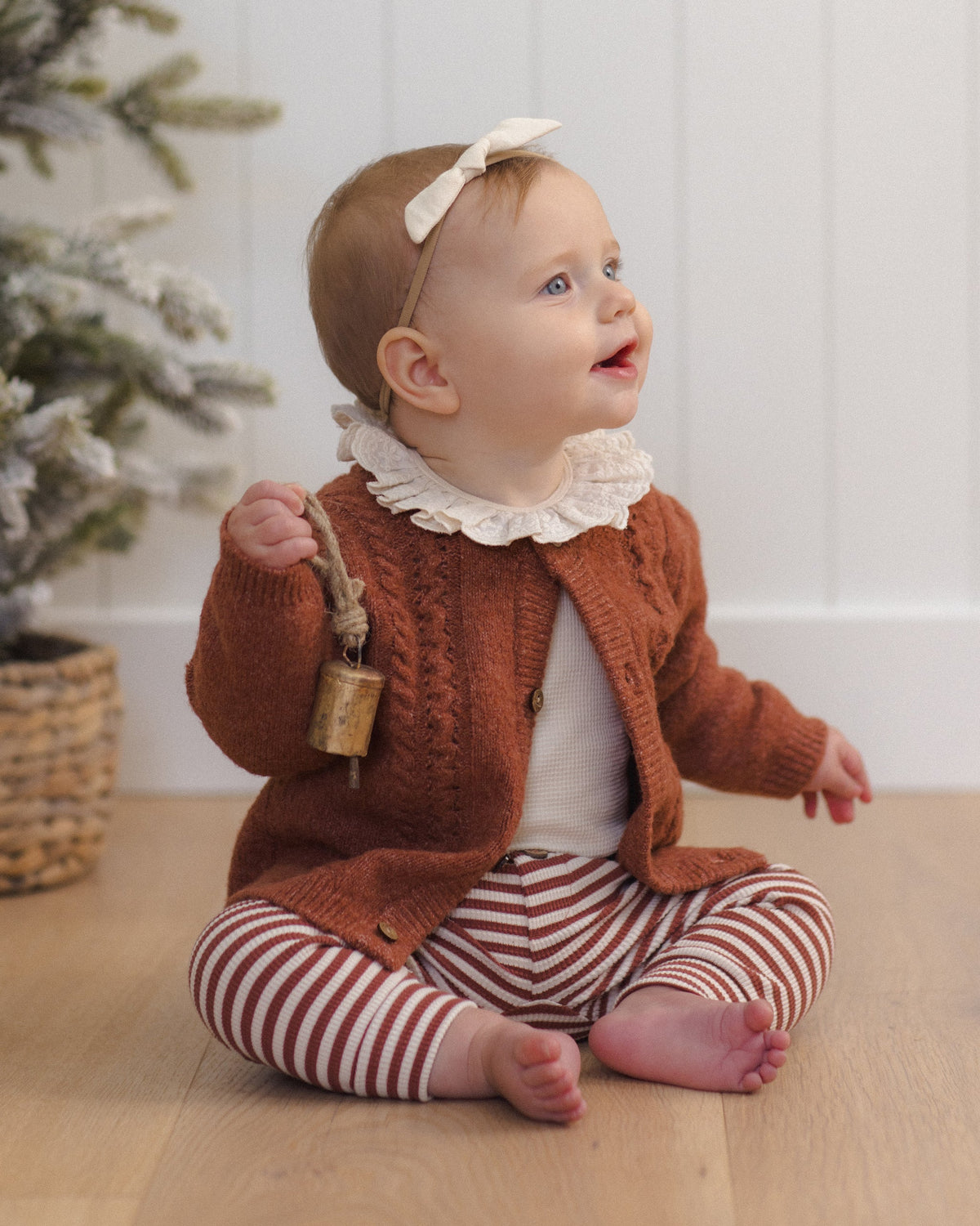 Holly Cardigan Redwood - Rylee + Cru | Kids Clothes | Trendy Baby Clothes | Modern Infant Outfits |